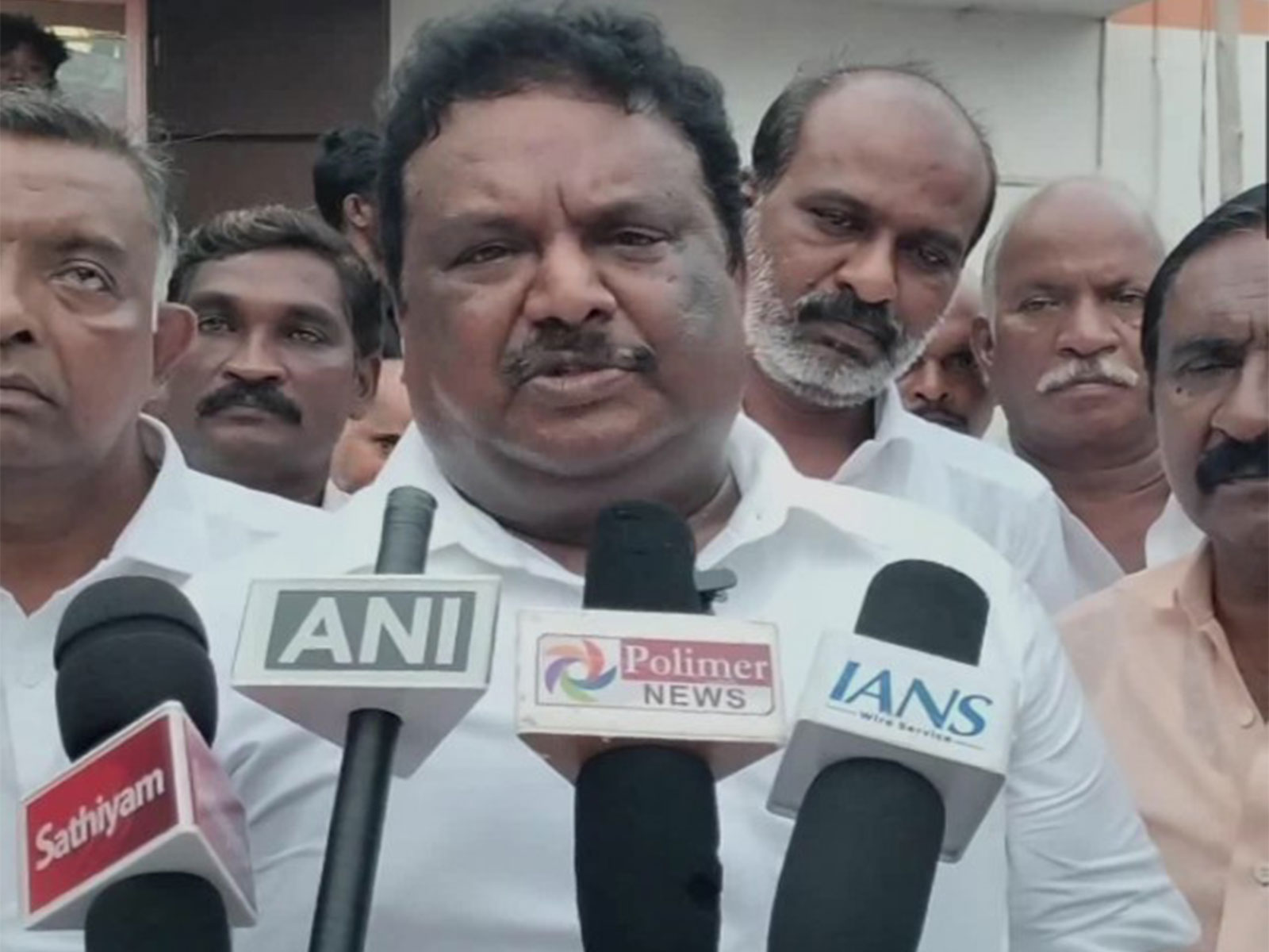 DMK leader SS Sivasankar (Photo/ANI)