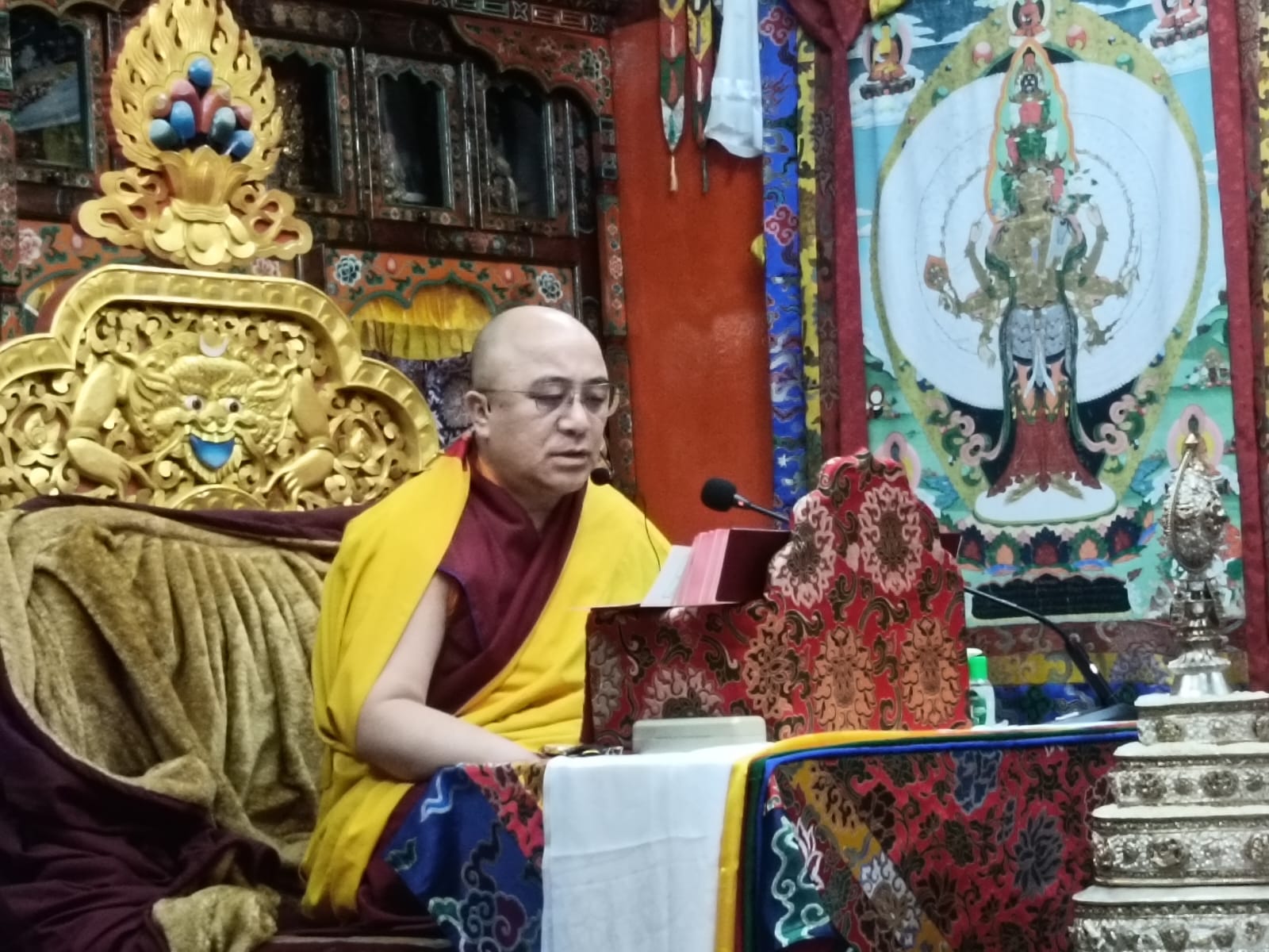 The revered Buddhist lama (Photo/ANI)