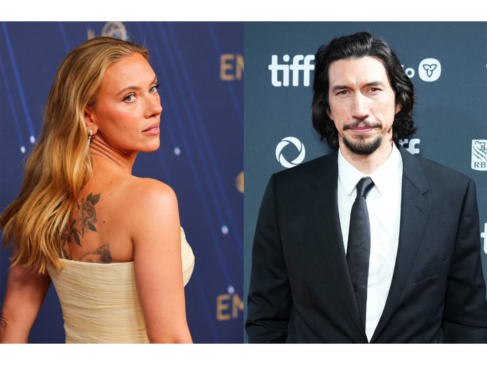 Scarlett Johansson, Adam Driver (Photo/Reuters)