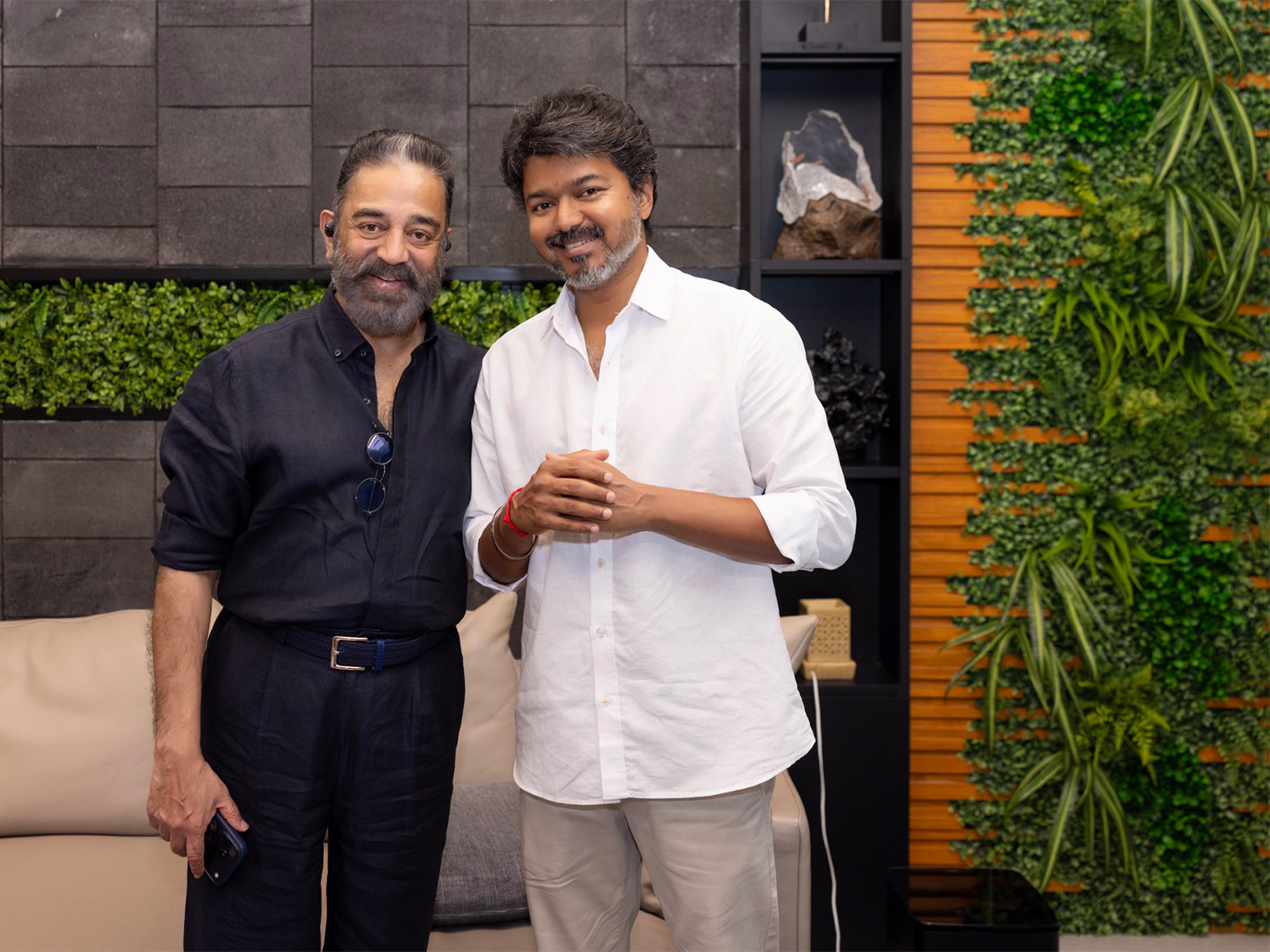 Kamal Haasan, Vijay (Image source: X/@ikamalhaasan)