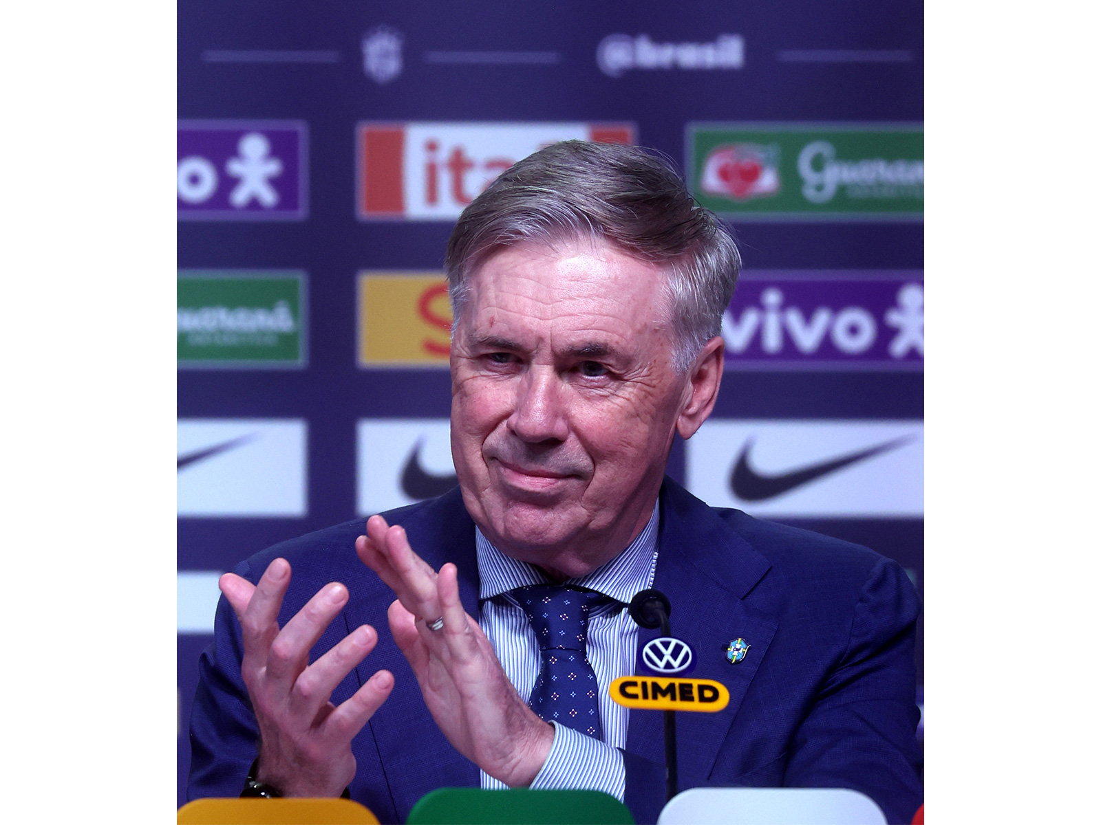 Football Coach Carlo Ancelotti (Photo/Reuters) Football Coach Carlo Ancelotti (Photo/Reuters)