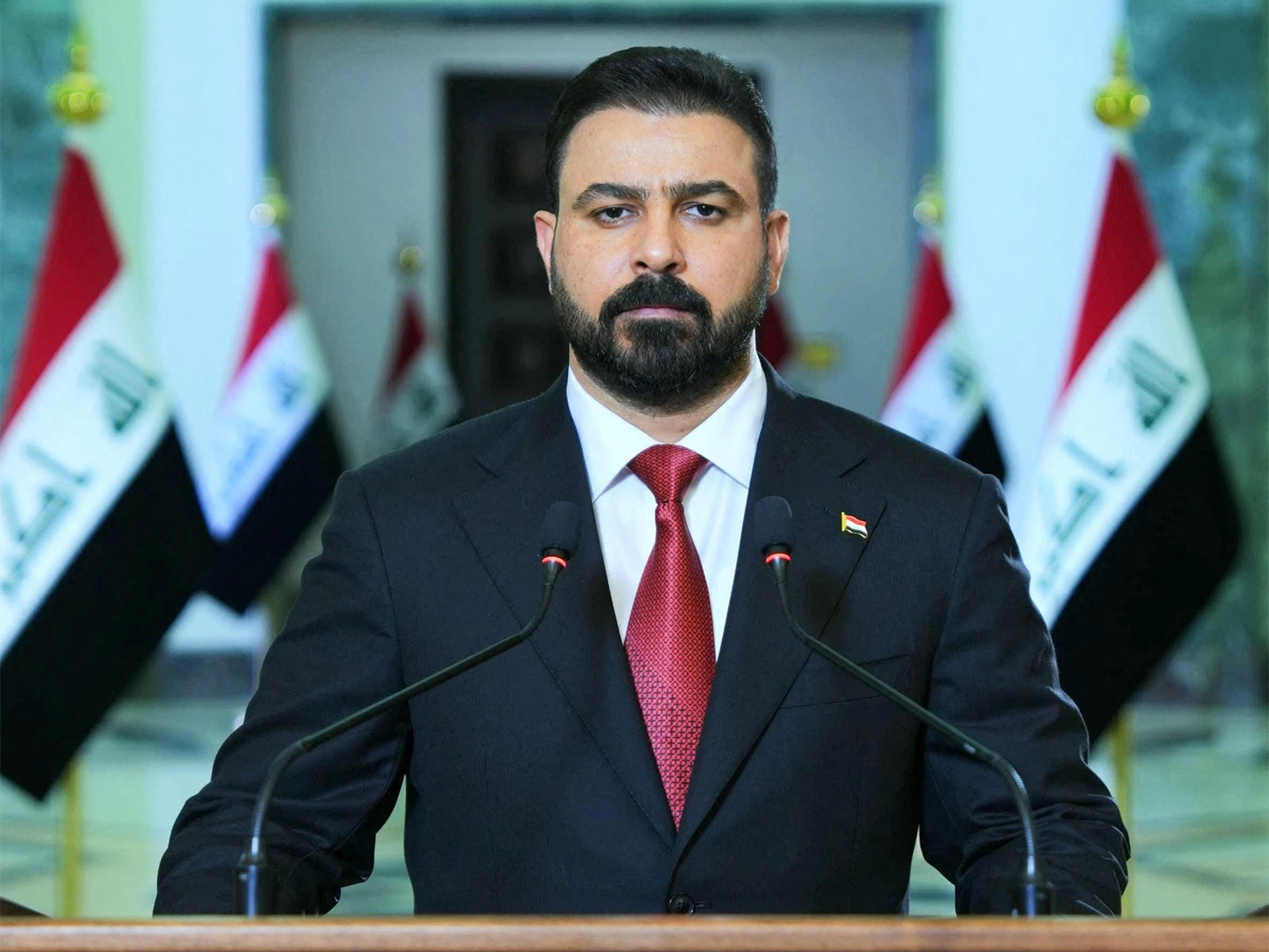 Ali Falih Kadhim al-Zaidi on assuming office as Prime Minister of Iraq (Photo/Reuters)