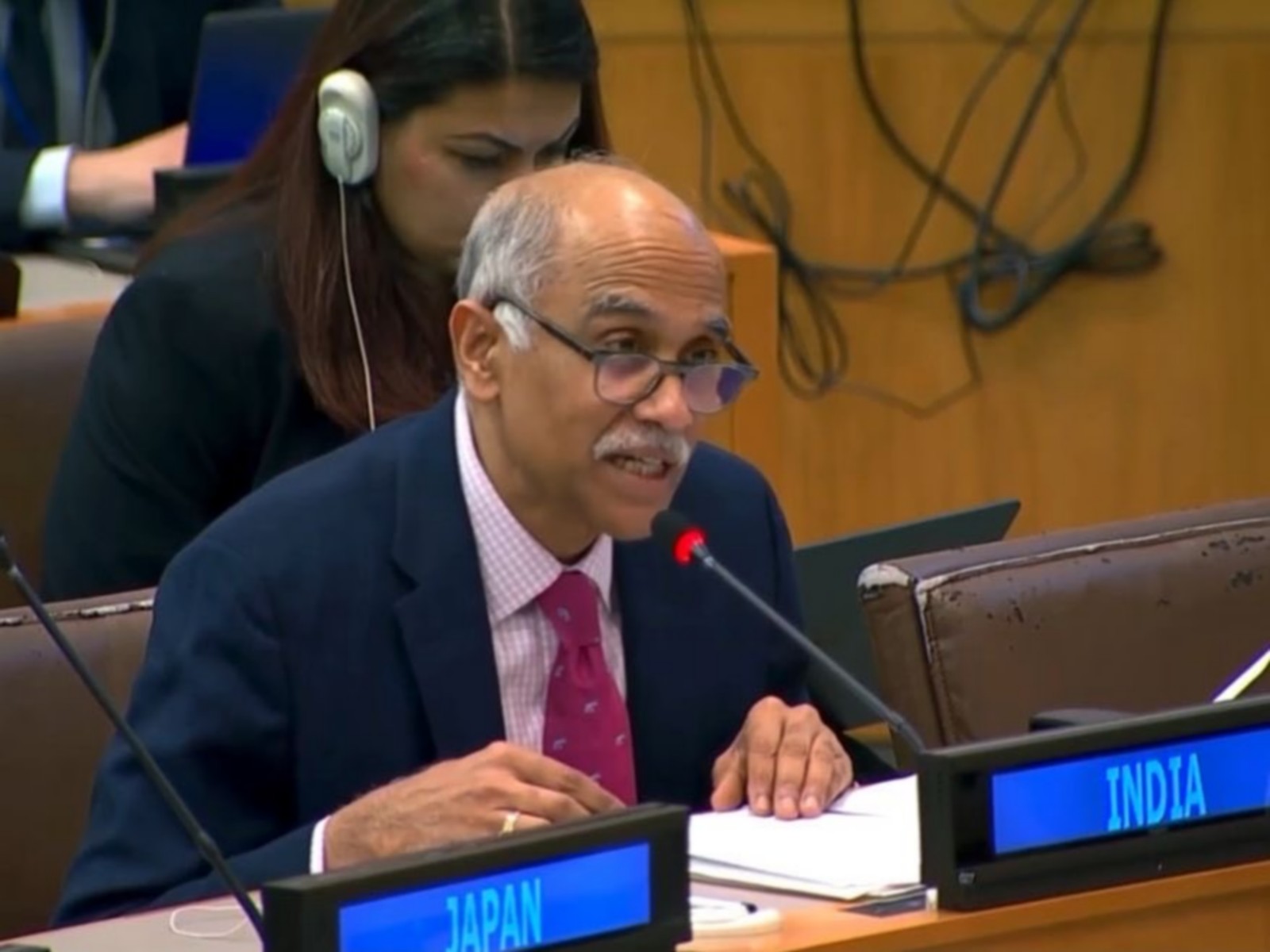 India’s Permanent Representative to the United Nations Parvathaneni Harish (Photo/@AmbHarishP/X) 