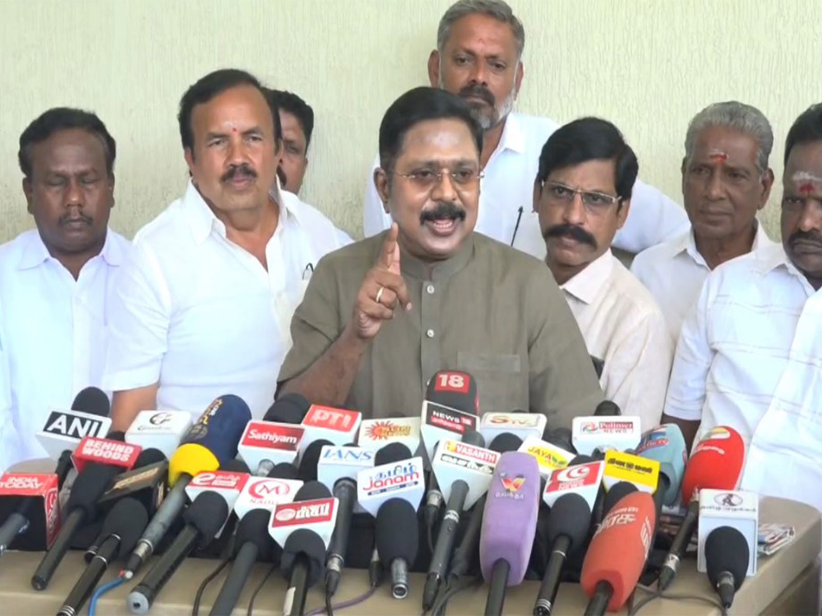 AMMK General Secretary TTV Dhinakaran (Photo/ANI)