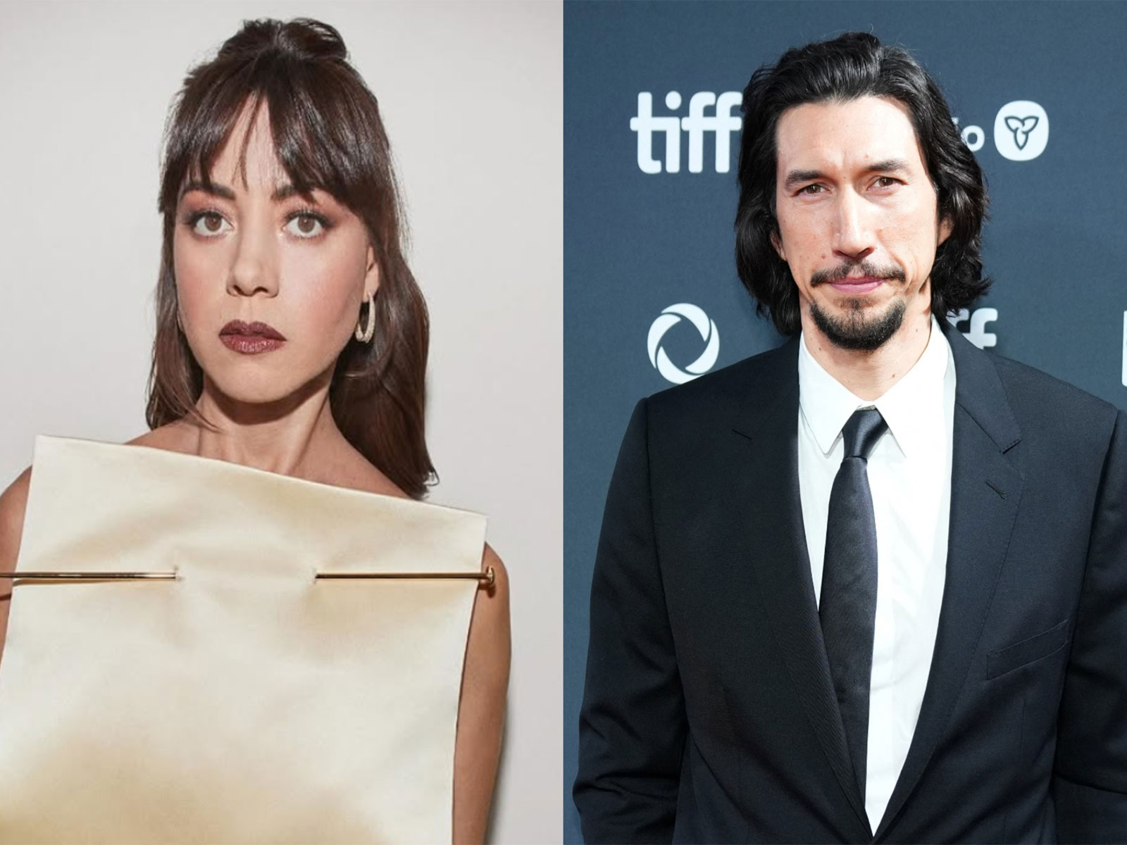 Aubrey Plaza, Adam Driver (Photo/Instagram/plazadeaubrey), (Photo/Reuters)