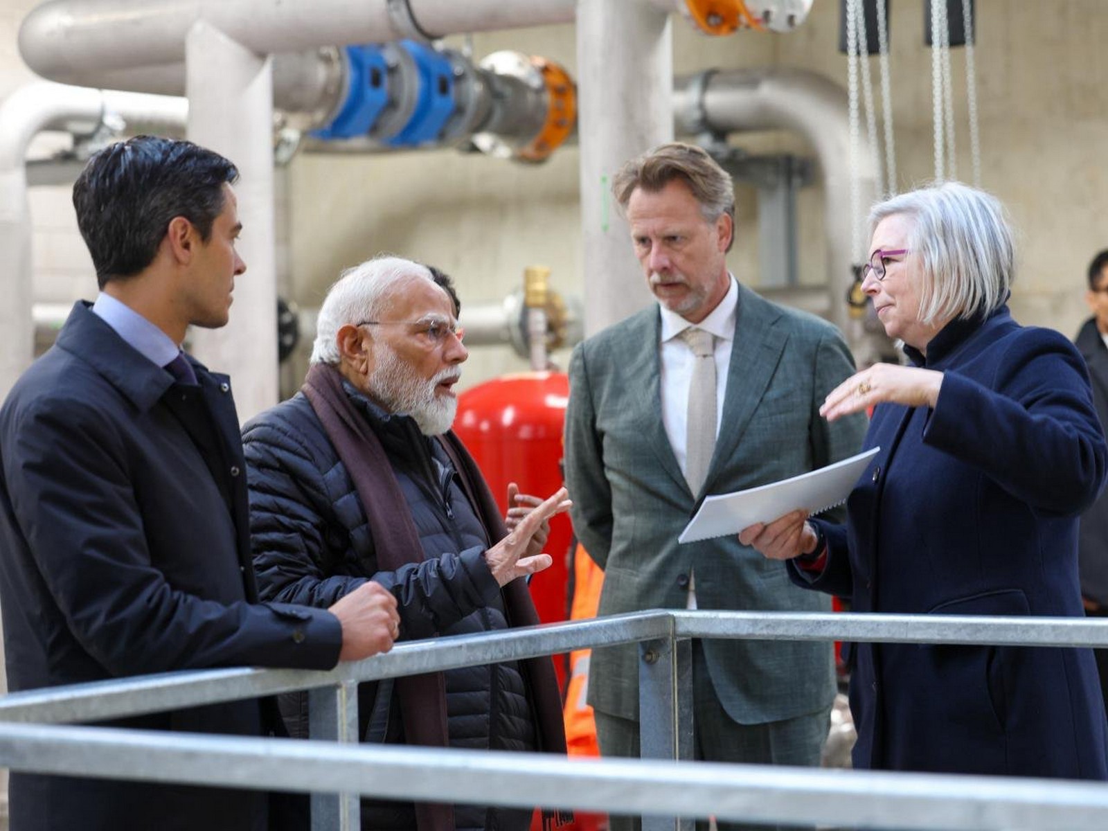 PM Modi visits the Afsluitdijk in the Netherlands (Photo/X/@narendramodi)