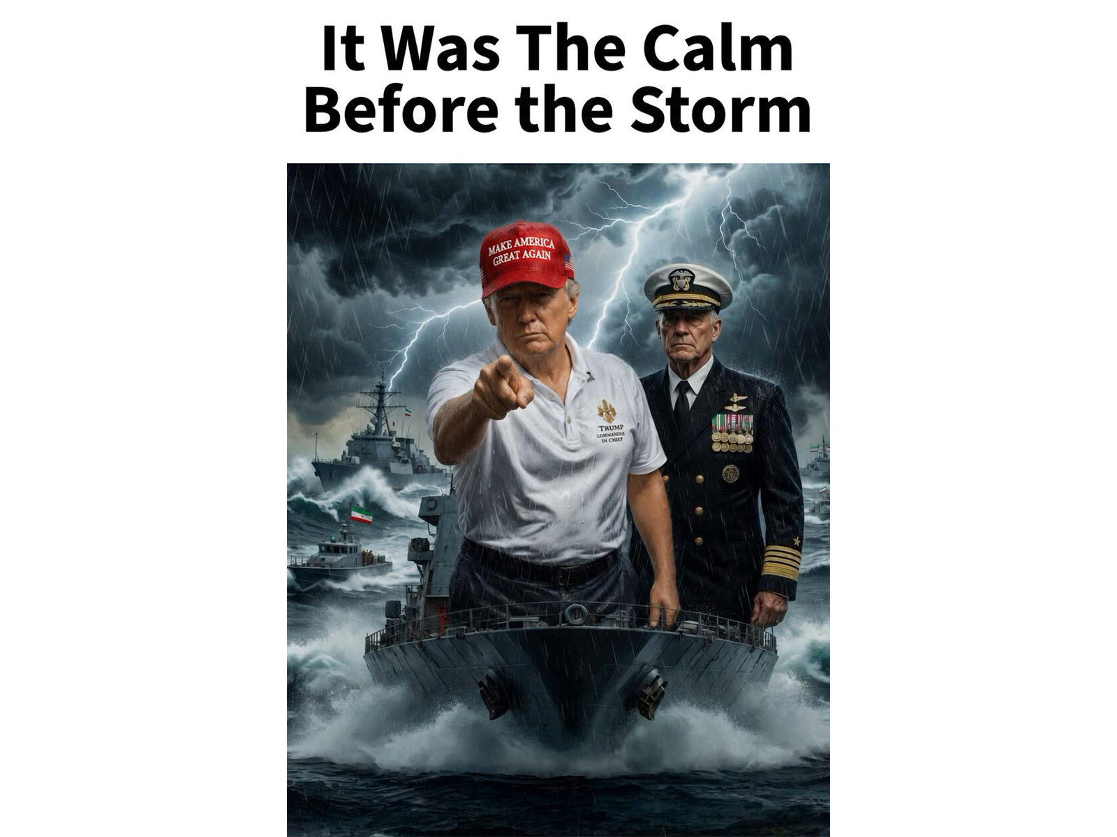US President Donald Trump’s AI-generated Truth Social post amid escalating tensions surrounding Iran and the Strait of Hormuz crisis. (Photo: Trump/Truth Social) US President Donald Trump’s AI-generated Truth Social post amid escalating tensions surrounding Iran and the Strait of Hormuz crisis. (Photo: Trump/Truth Social)