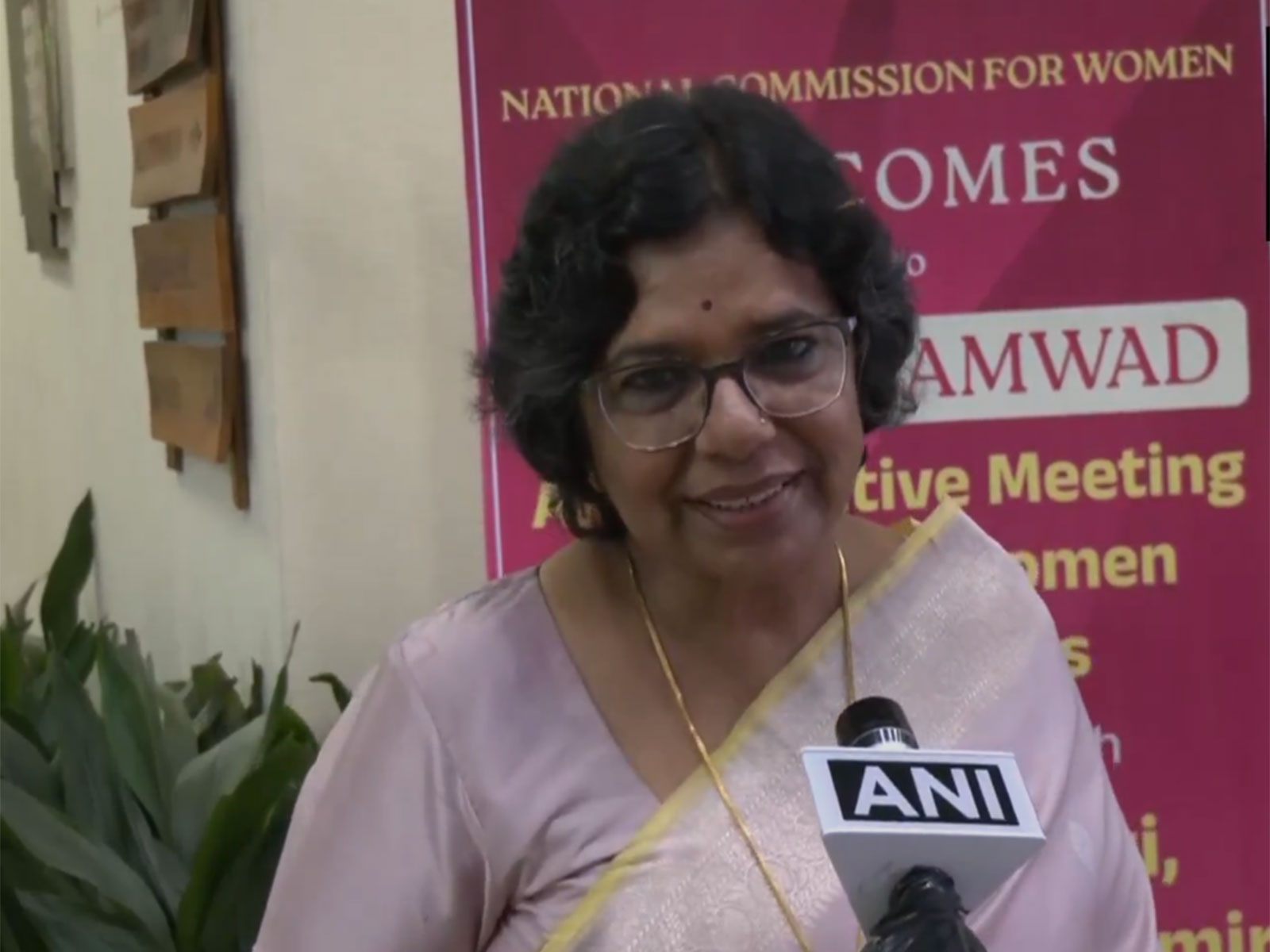 National Commission for Women Chairperson Vijaya Rahatkar (Photo/ANI)