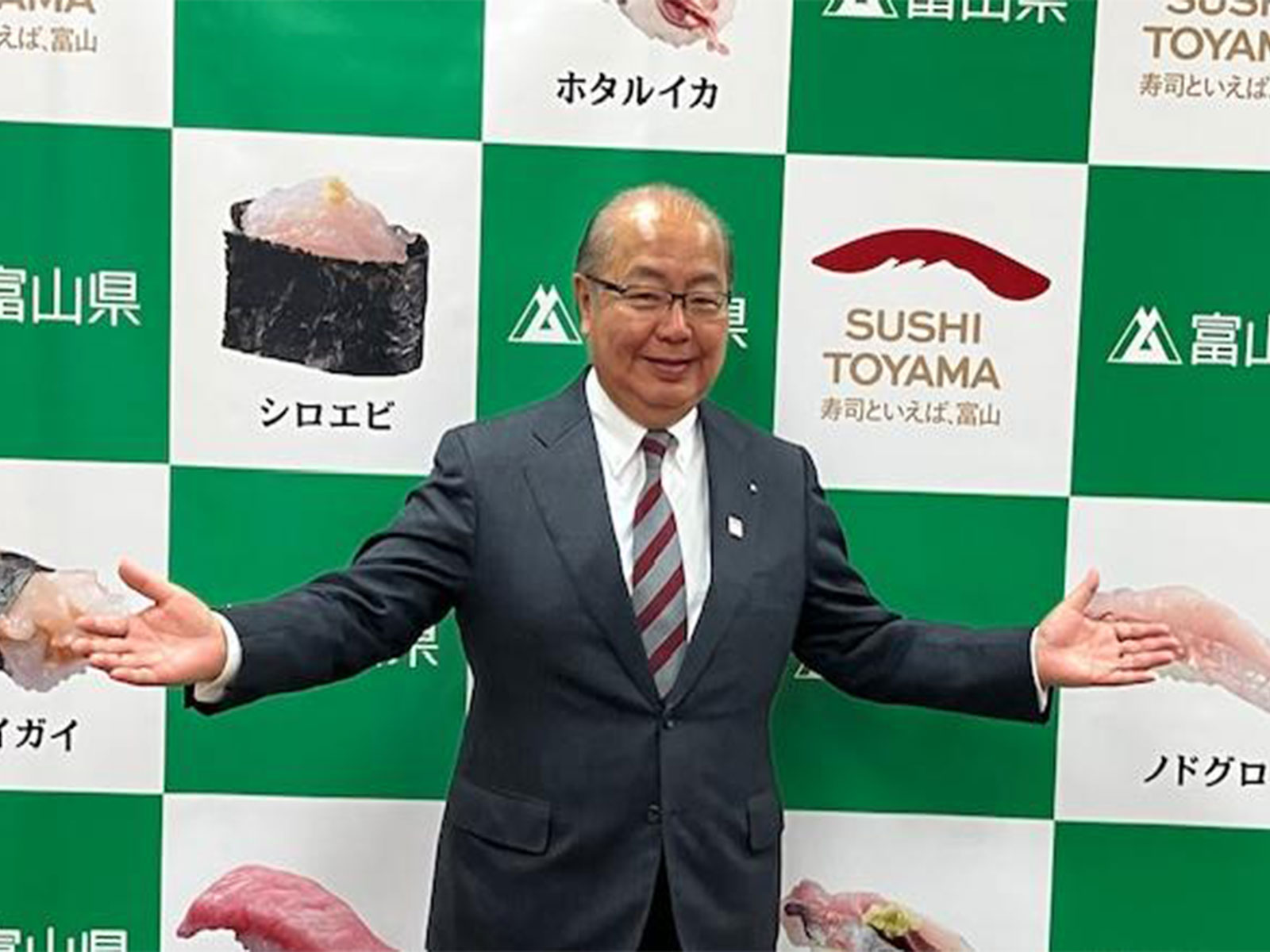 Governor of Toyama Pref. Hachiro Nitta (Photo/ANI)