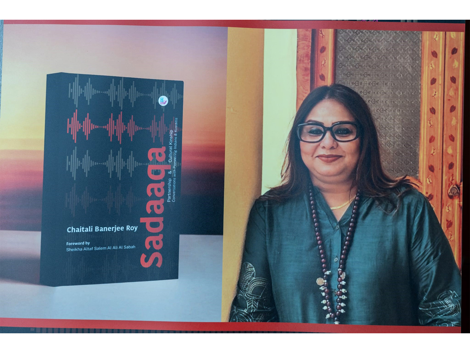 NCCAL Hosts Launch of Sadaaqa: Partnership & Cultural Kinship by Kuwait-based Indian journalist Chaitali Banerjee Roy at Kuwait National Library