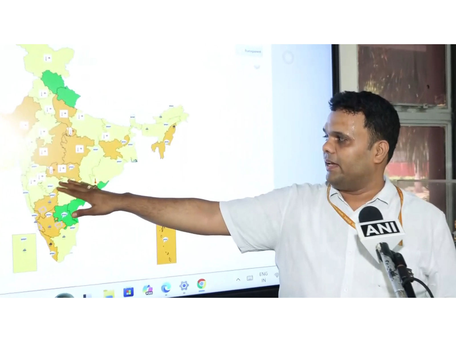 IMD scientist Akhilesh Shrivastav (Photo/ANI)