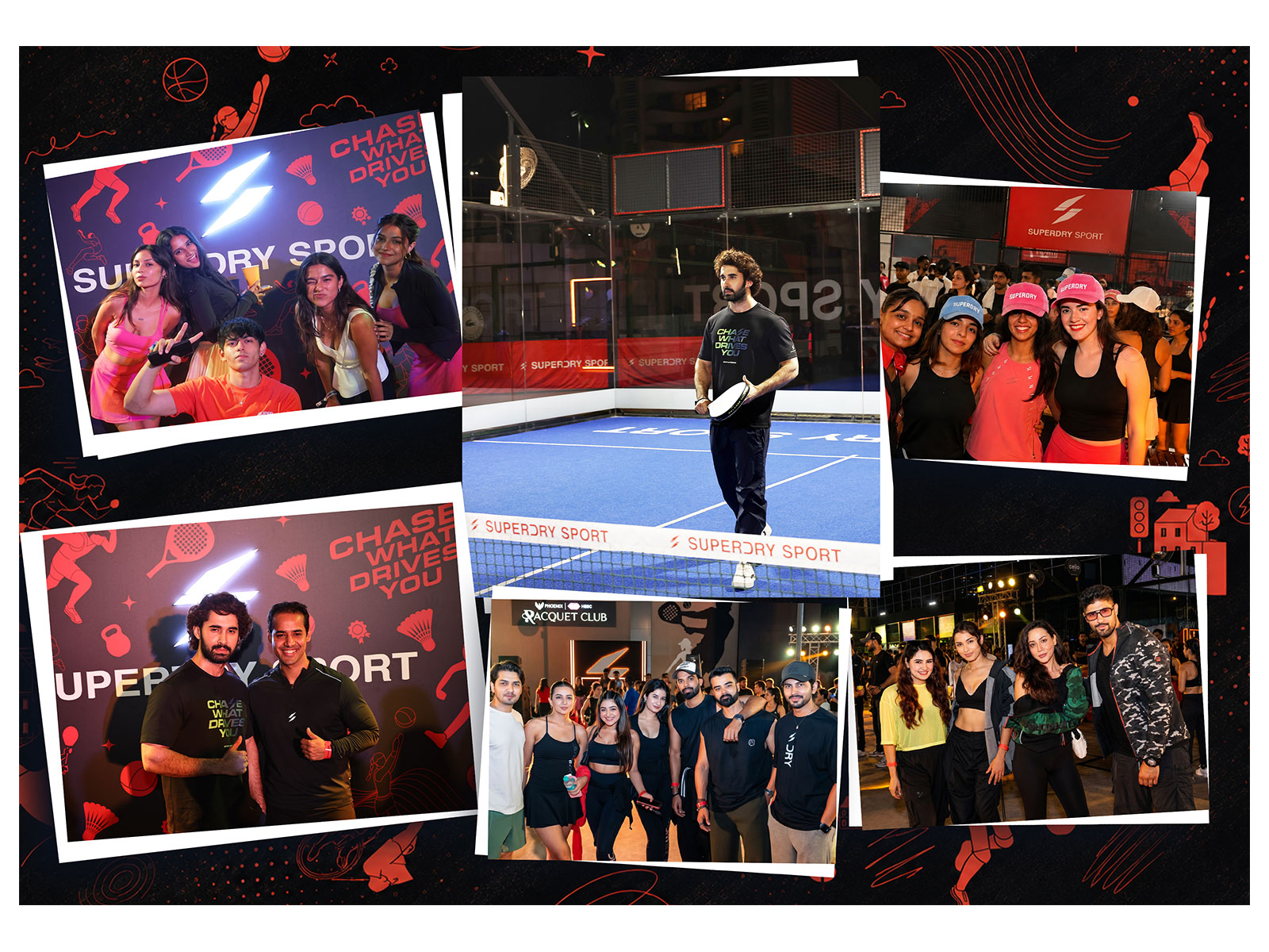 Superdry Sport Takes the Court at Sip & Serve-A Padel Evening with Brand Ambassador Lakshya