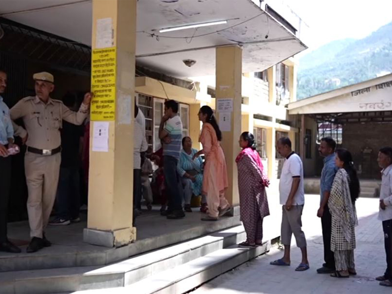 Voting conducted for Urban Local body elections across Mandi (File Photo/ANI)