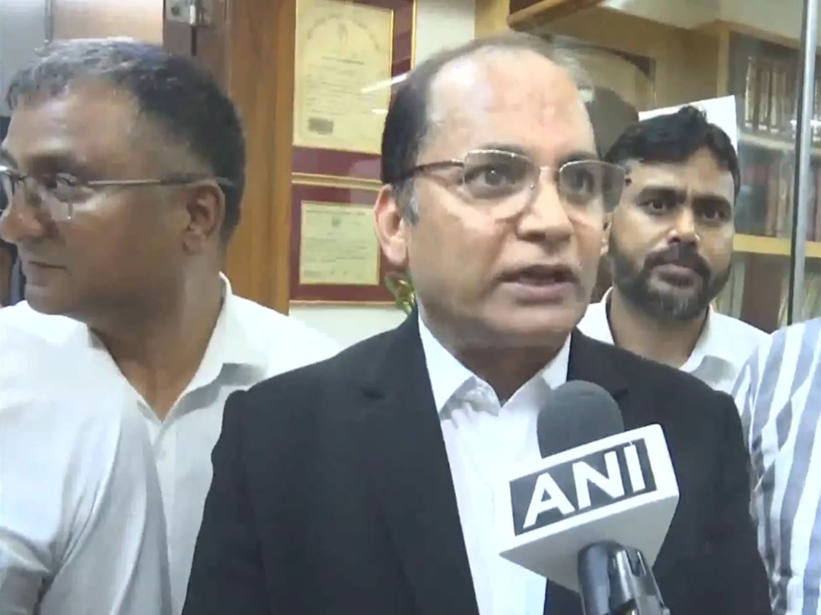 Advocate Enosh George Carlo, representing Twisha's husband, Samarth Singh (Photo/ANI) Advocate Enosh George Carlo, representing Twisha's husband, Samarth Singh (Photo/ANI)