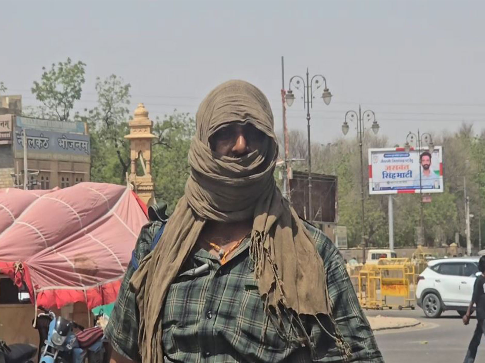 Severe heat in Jaisalmer, Rajasthan (Photo/ANI)