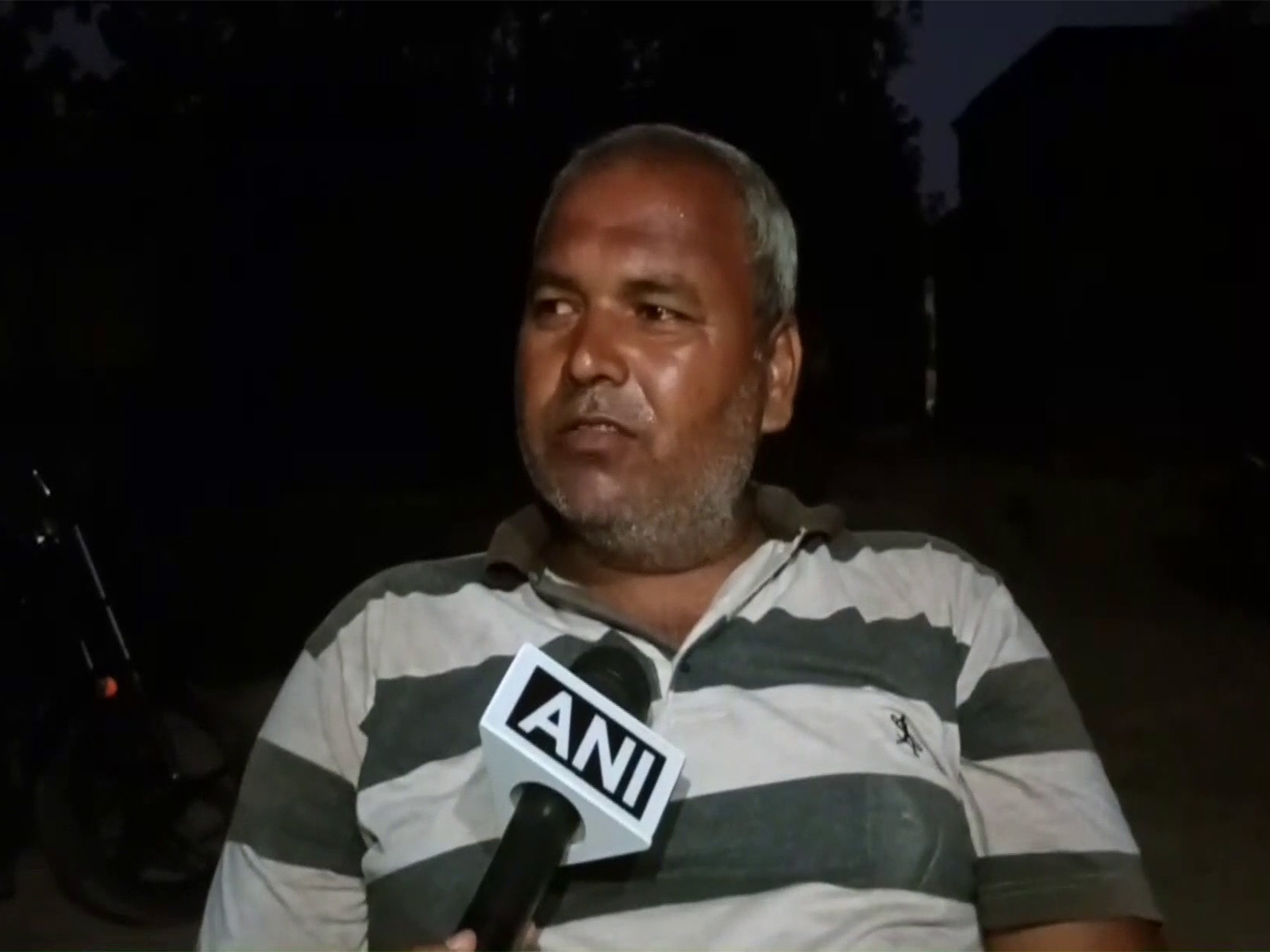Rajkumar's father Tribhuvan Narayan Singh (Photo/ANI)