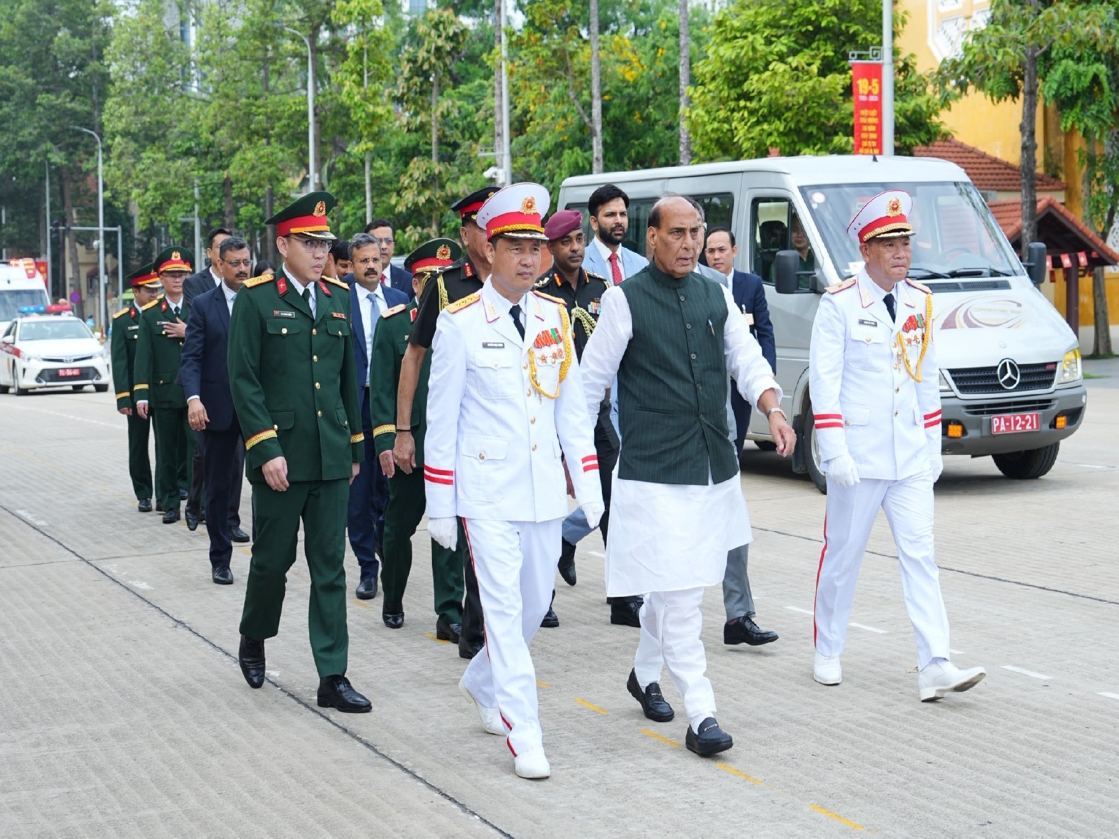 Defence Minister Rajnath Singh pays homage to Ho Chi Minh in Hanoi (Photo/X/@rajnathsingh)