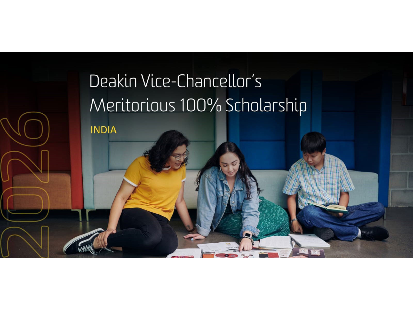 Deakin University opens July 2026 scholarship applications for Indian students with up to 100 percent tuition fee benefits