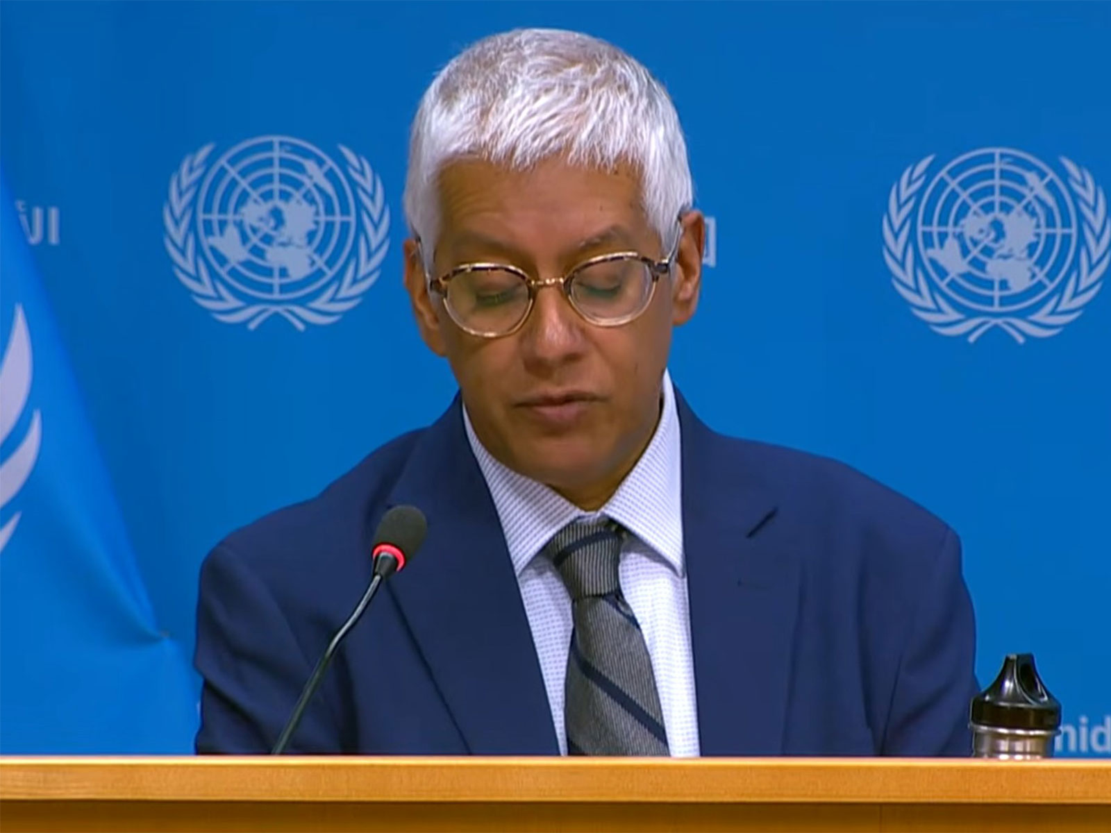 UN spokesperson Farhan Haq (Photo/YouTube/@UnitedNations)