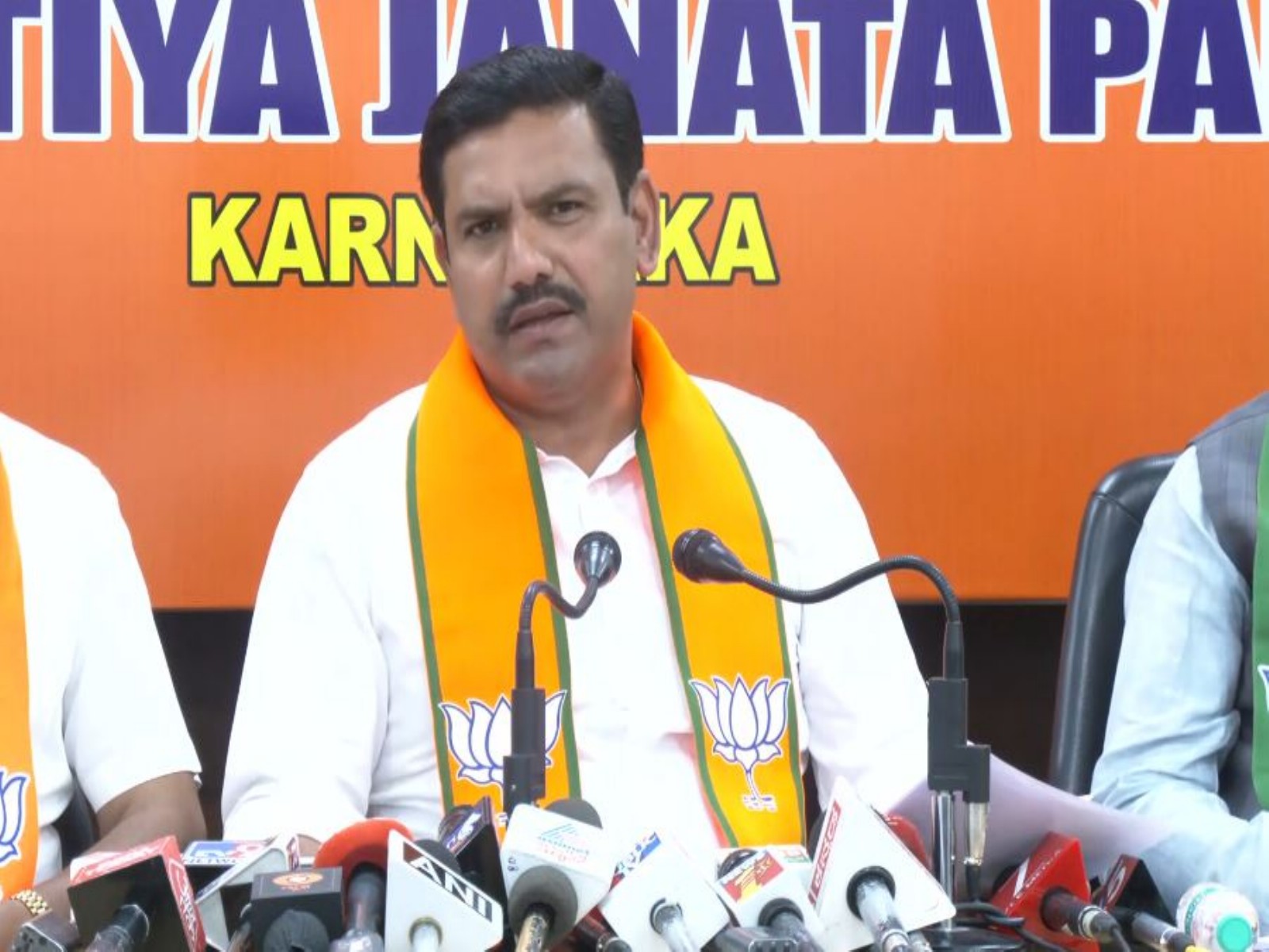 Karnataka BJP Chief BY Vijayendra (Photo/ANI) Karnataka BJP Chief BY Vijayendra (Photo/ANI)