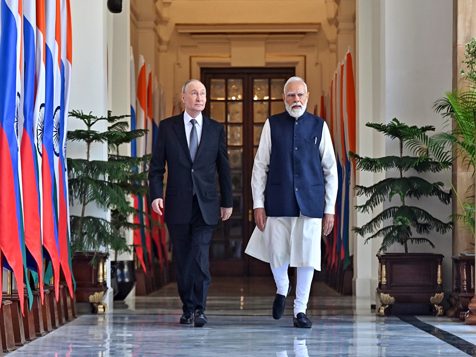 Prime Minister Narendra Modi and Russian President Vladimir Putin (File Photo/X@narendramodi)