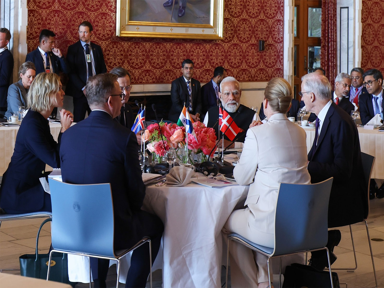 Prime Minister Narendra Modi participates in the 3rd India-Nordic Summit in Oslo, Norway, alongside leaders of the Nordic countries. (Photo: X/@narendramodi)