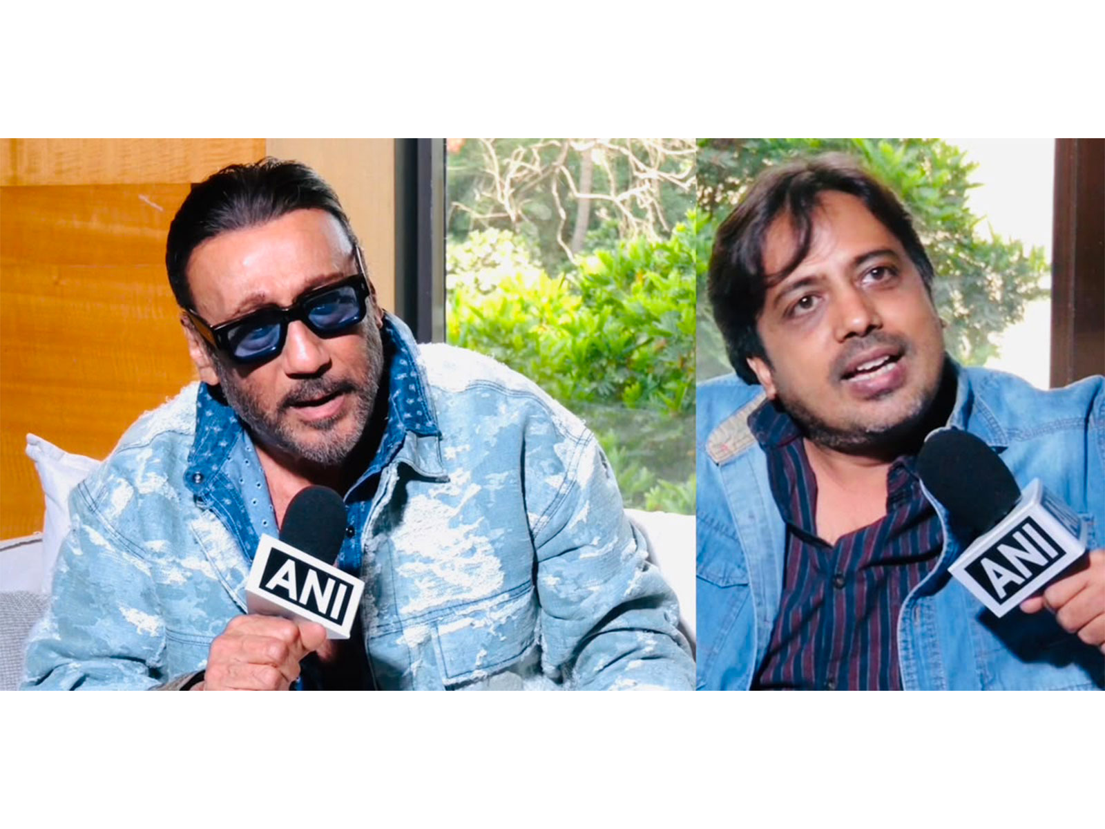 Actor Jackie Shroff and director Manish Saini (Photo/ANI) Actor Jackie Shroff and director Manish Saini (Photo/ANI)