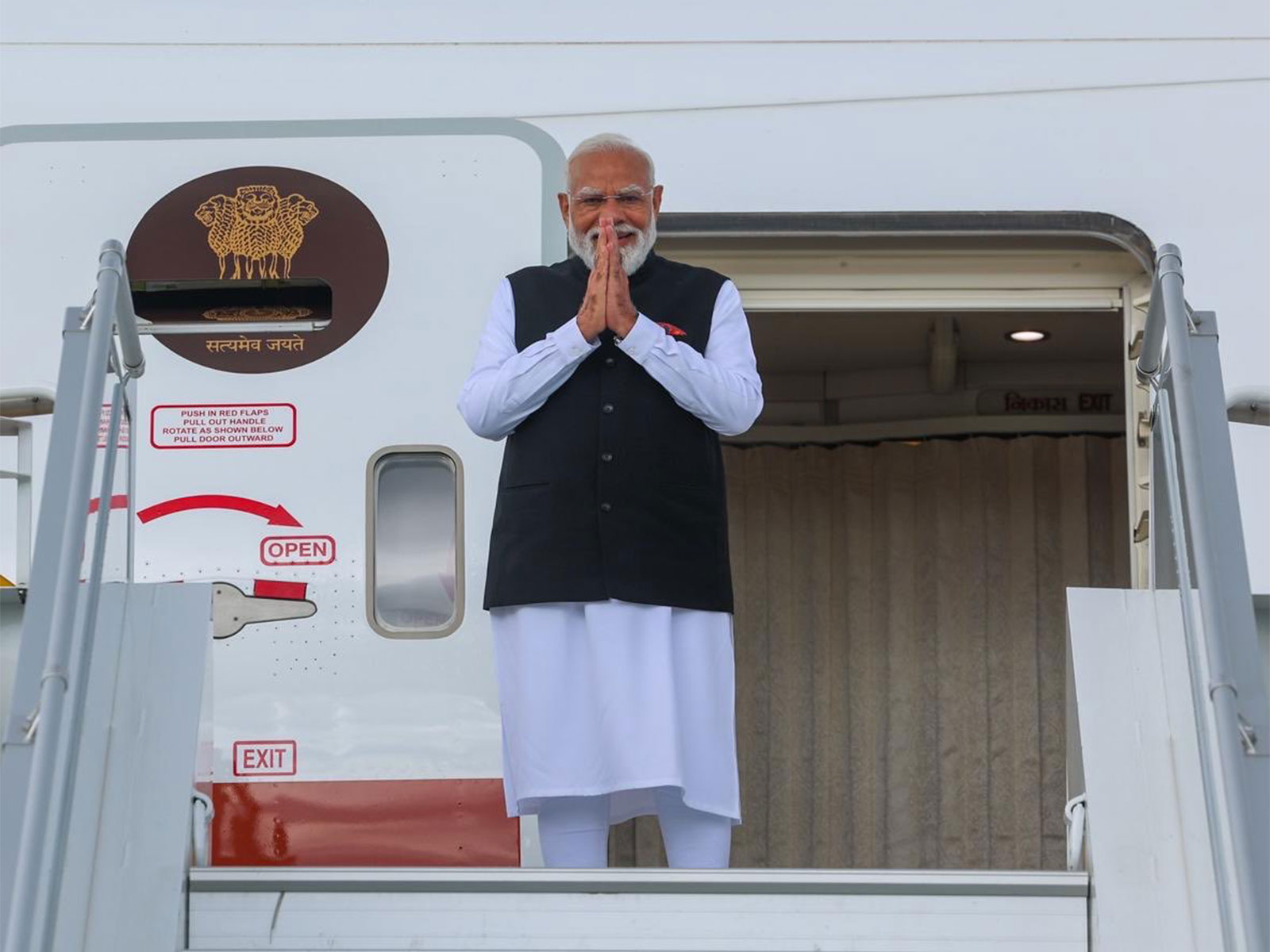 PM Modi departs for Rome on last leg of 5-nation tour (Photo/X@MEAIndia)