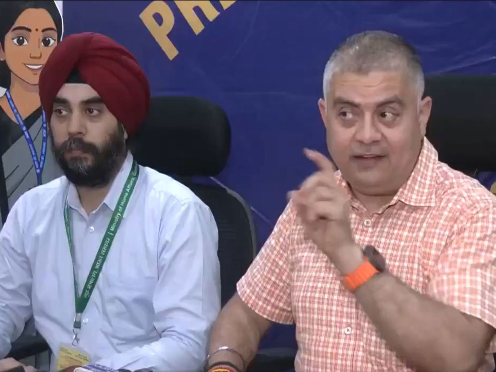 Chief Principal Census Officer (CPCO)  Amit Sharma (Photo/ANI)