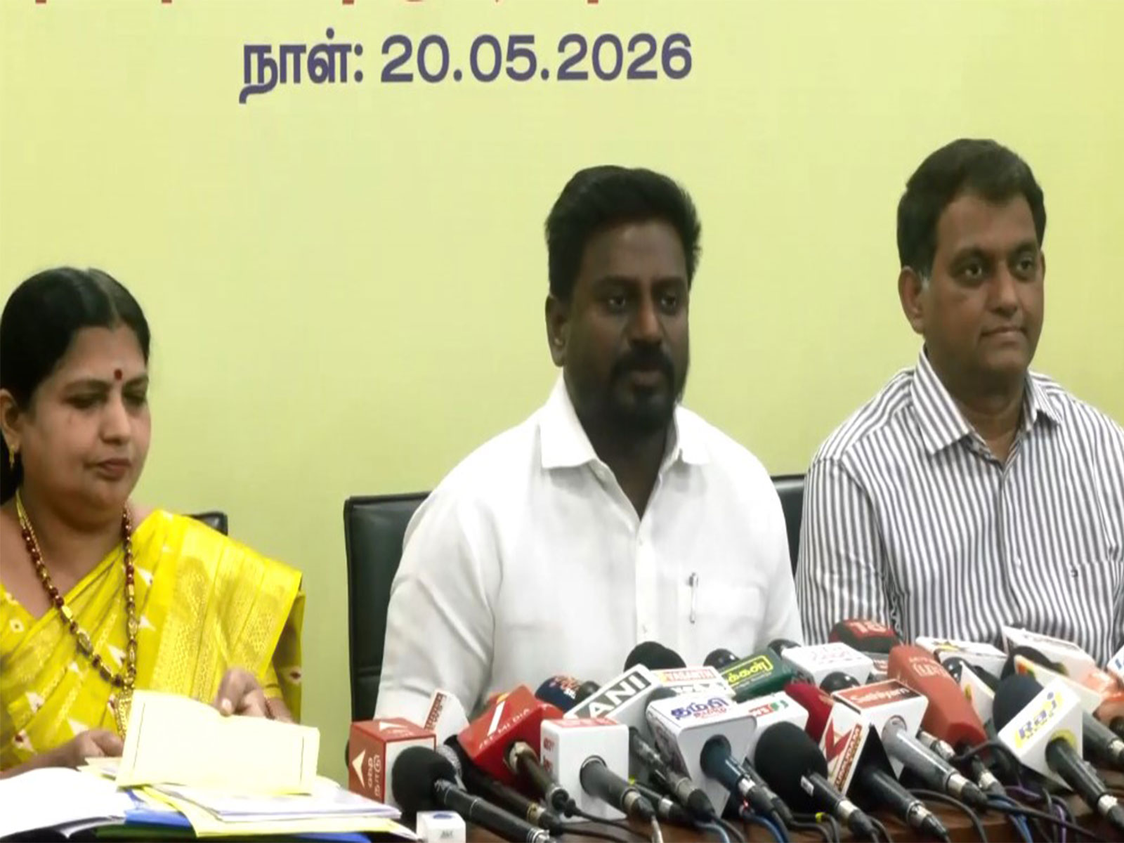 Tamil Nadu School Education Minister Rajmohan (Photo/ANI)