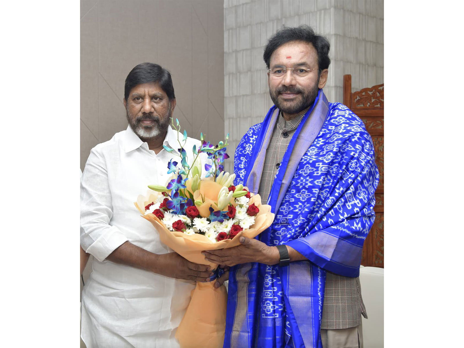 Telangana DY CM Bhatti Vikramarka Mallu and Union Minister G Kishan Reddy (Photo/X/@Bhatti_Mallu)