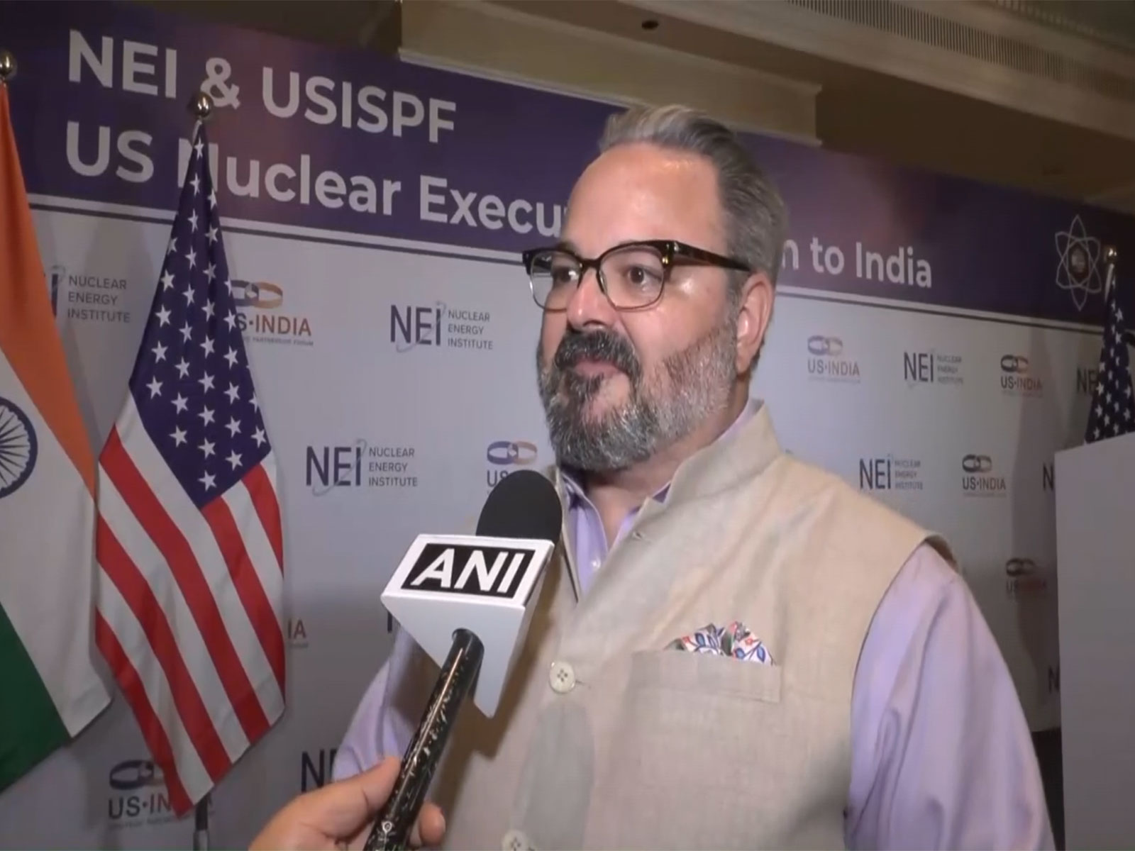 Nolty Theriot, Senior Vice President, Government Affairs, US-India Strategic Partnership Forum (USISPF) (Photo/ANI)
