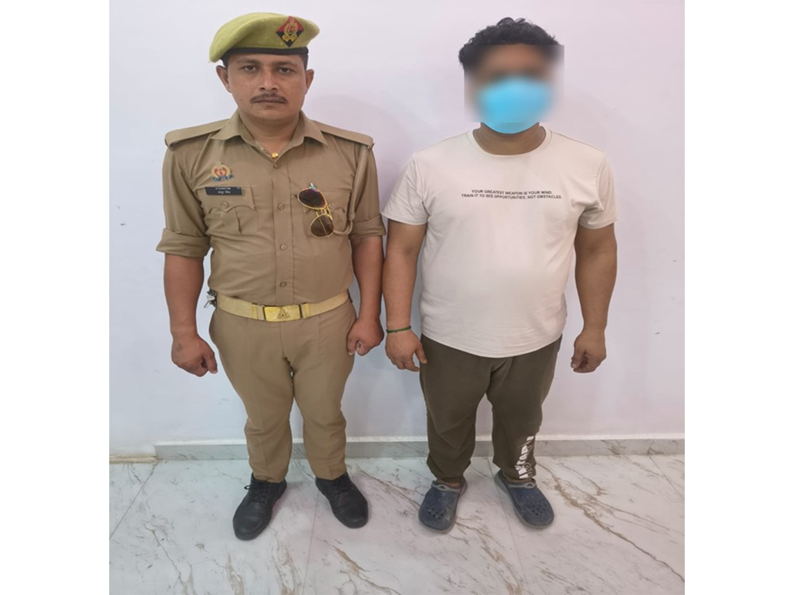 A Bangladeshi national arrested by Lucknow Police