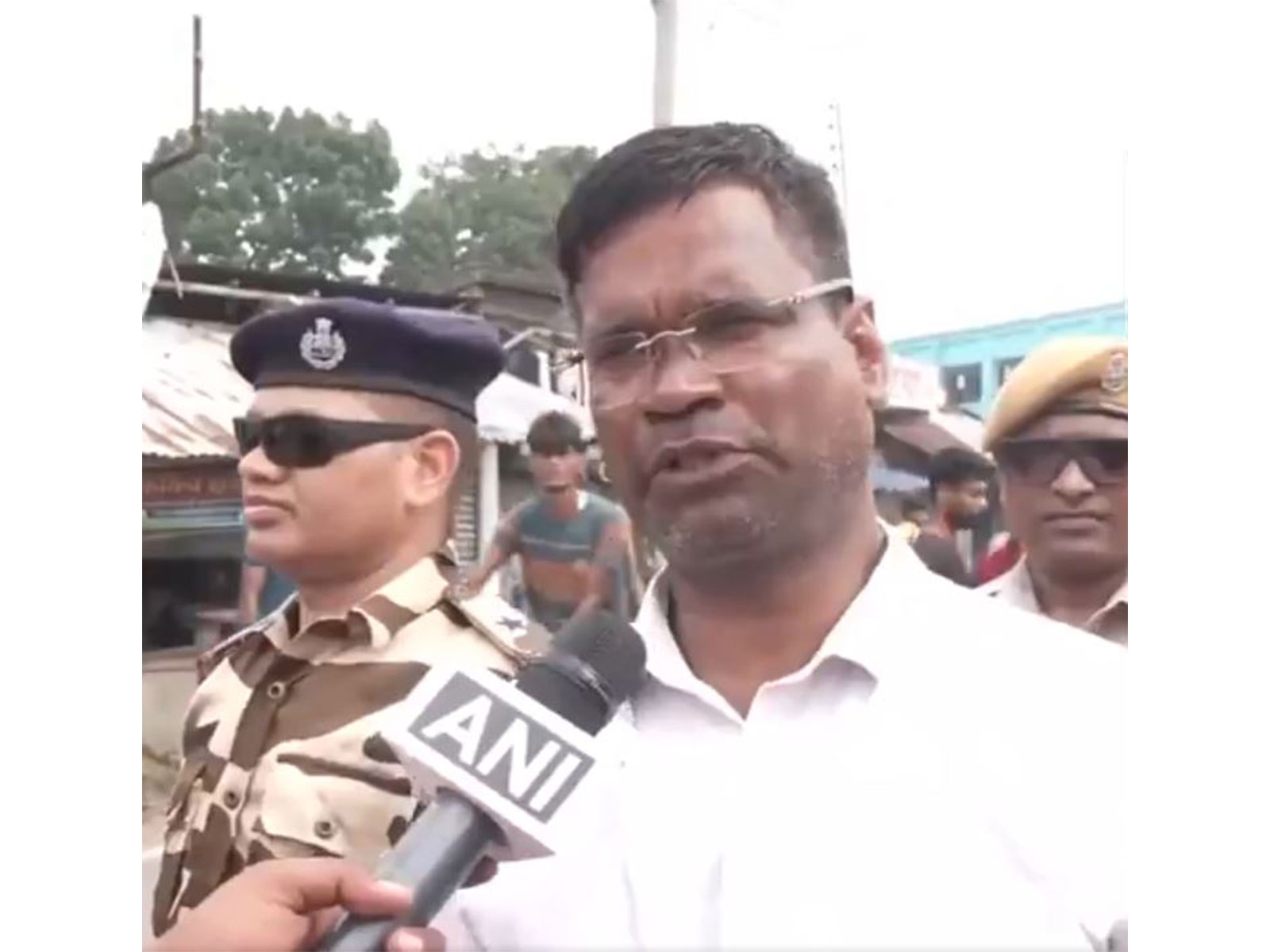 BJP candidate from Falta assembly constituency, Debangshu Panda (Photo/ANI)