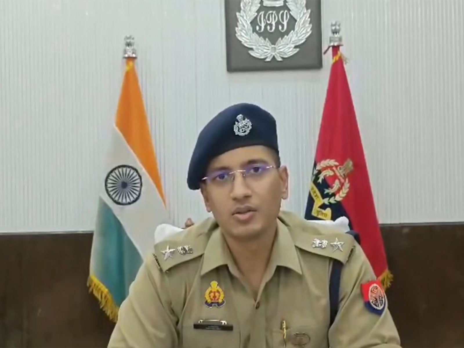 Bijnor Superintendent of Police (SP) Abhishek Jha (Photo/Bijnor Police)