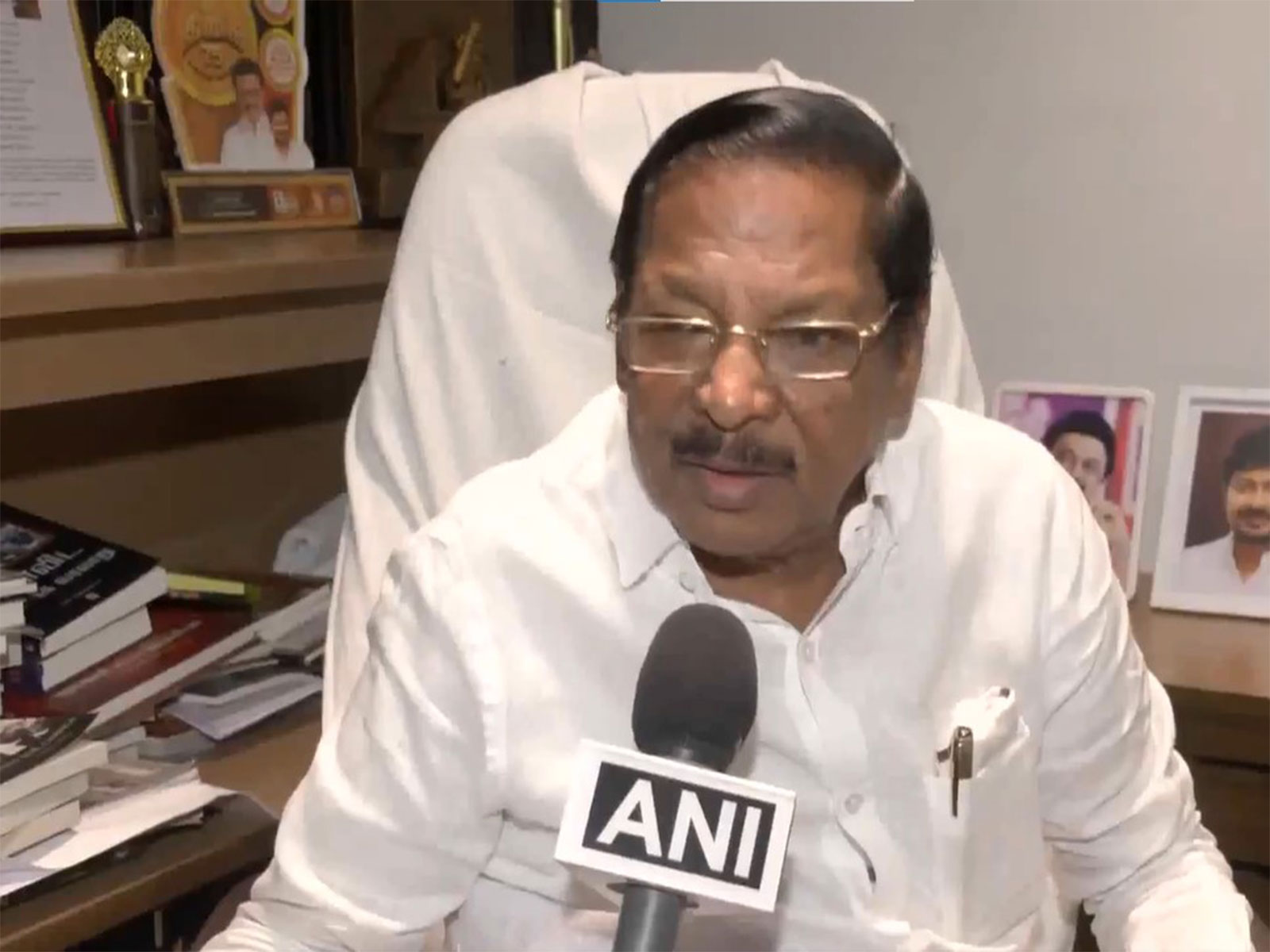 DMK leader RS Bharathi (Photo/ANI) DMK leader RS Bharathi (Photo/ANI)