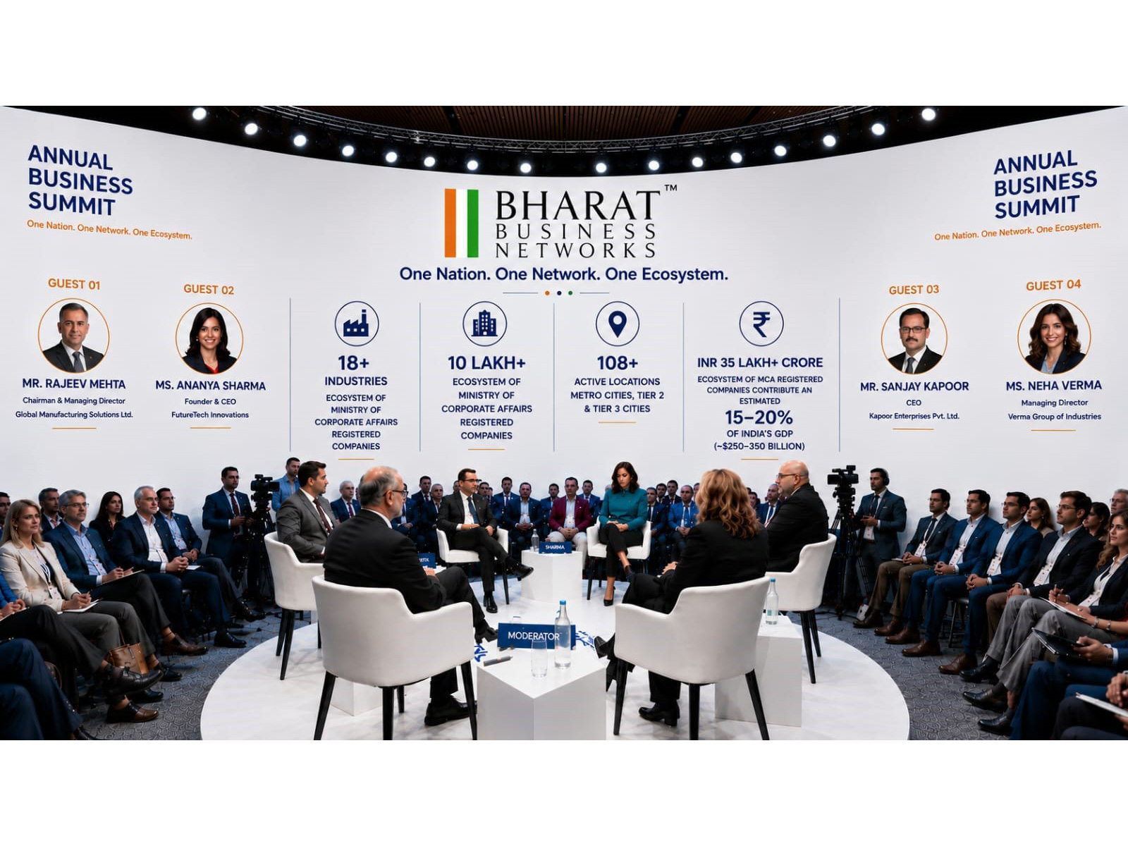 Bharat Business Networks connects emerging businesses with 10 lakh+ MCA Registered Companies across India