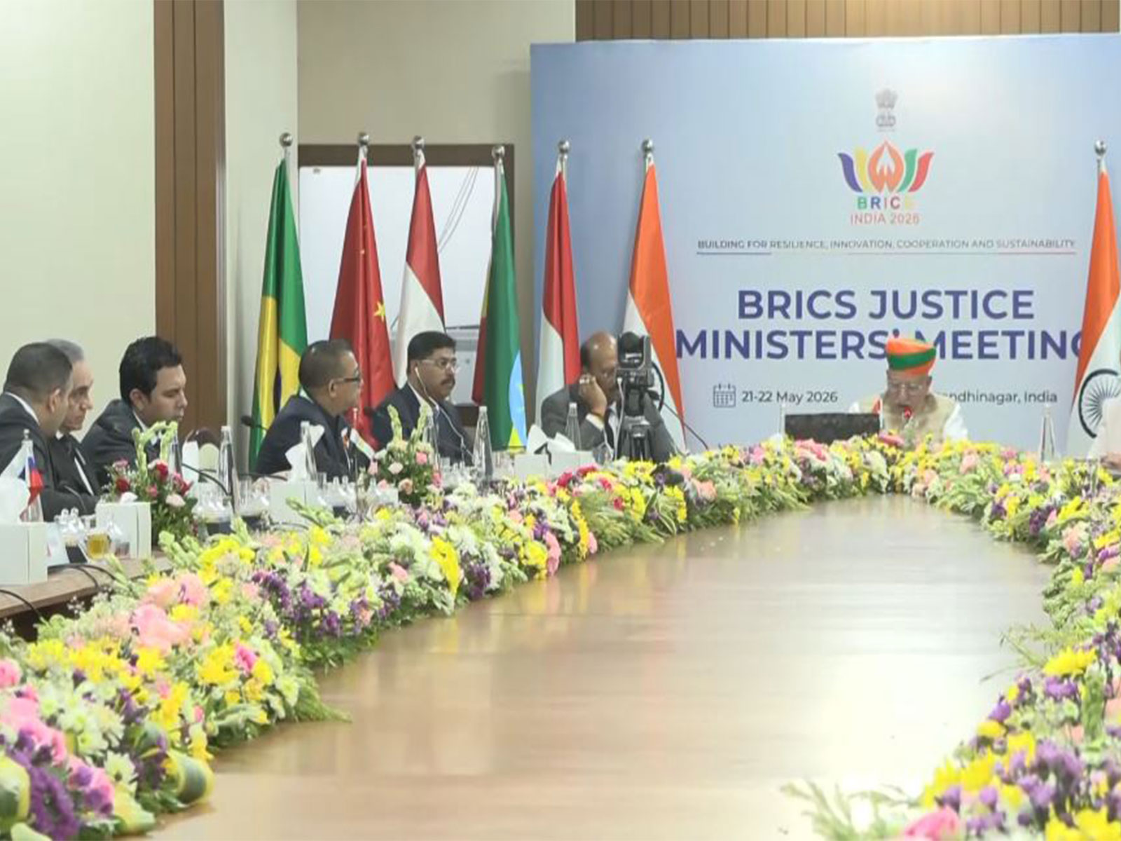 BRICS Justice Ministers meeting (Photo/ANI) BRICS Justice Ministers meeting (Photo/ANI)