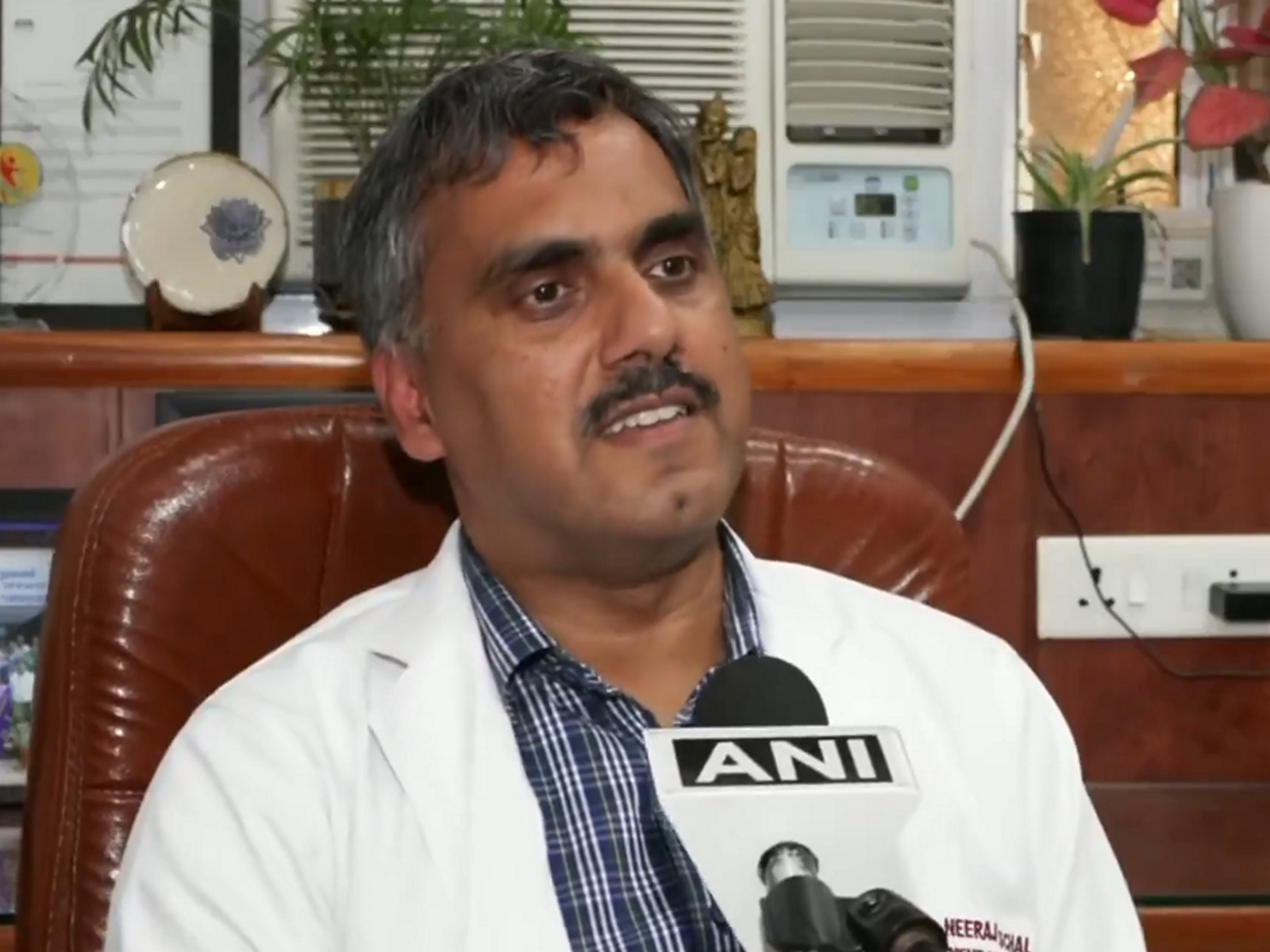 Dr Neeraj Nishchal, Additional Professor in Department of Medicine, Delhi AIIMS (Photo/ANI)