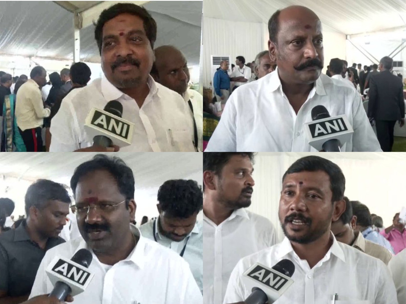 TN Cabinet expansion: Ministers thank CM Vijay (Photo: ANI) TN Cabinet expansion: Ministers thank CM Vijay (Photo: ANI)