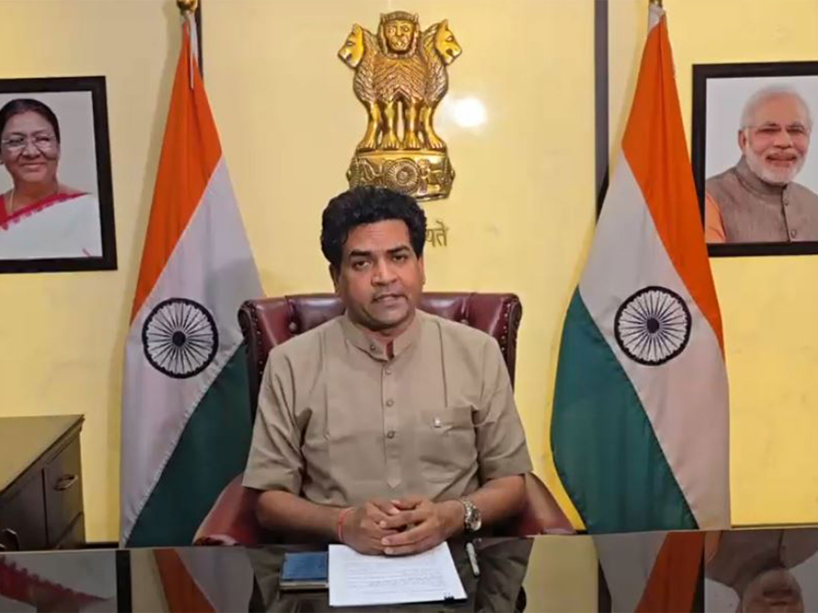 Delhi Minister Kapil Mishra (Photo: Kapil Mishra's Office)