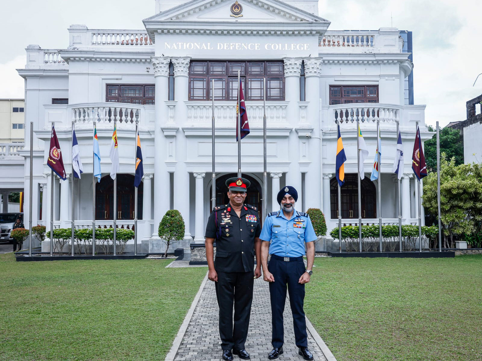 Air Chief AP Singh in Sri Lanka (Photo/ X@IndiainSL)