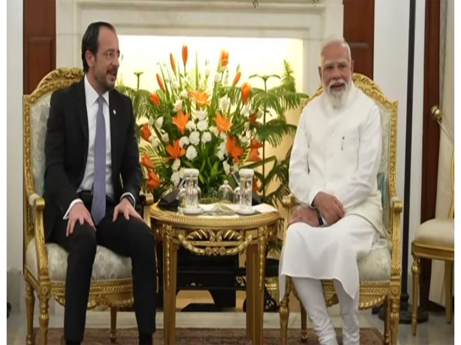 Cyprus President Nikos Christodoulides and Prime Minister Narendra Modi (Photo/ANI)