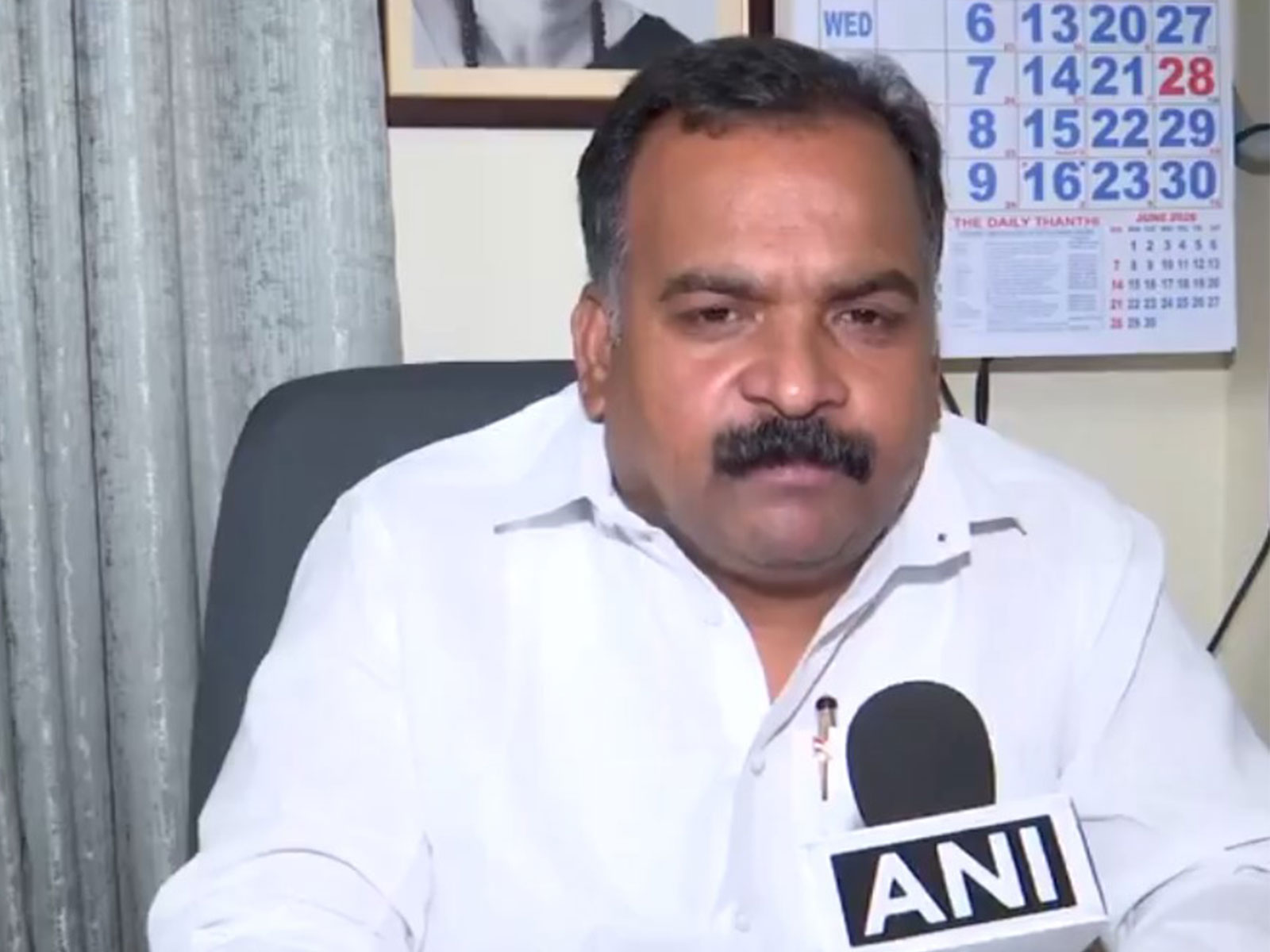 Congress MP Manickam Tagore (Photo/ANI)