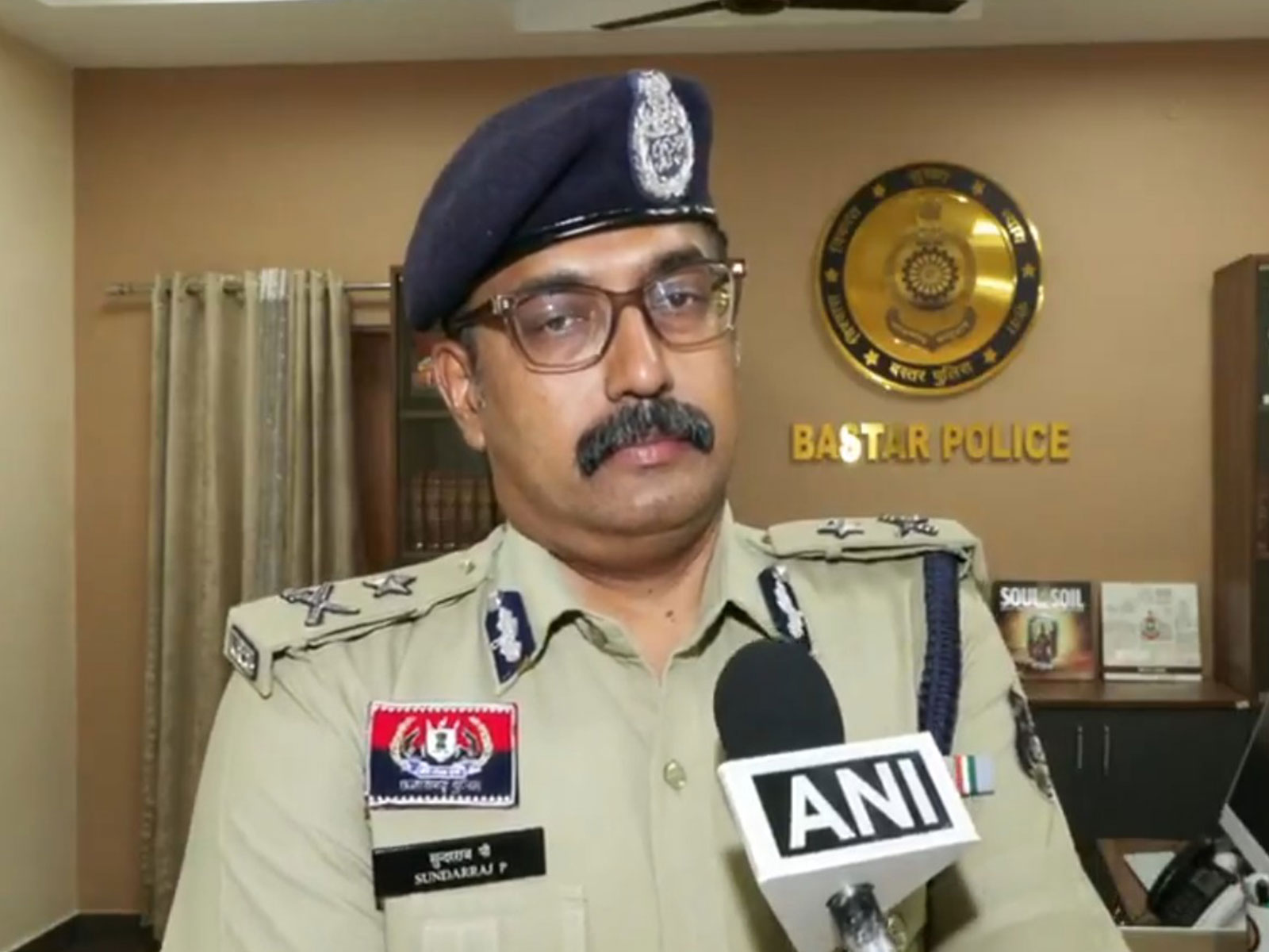 IG Bastar Range Sundarraj P. (Photo/ANI)