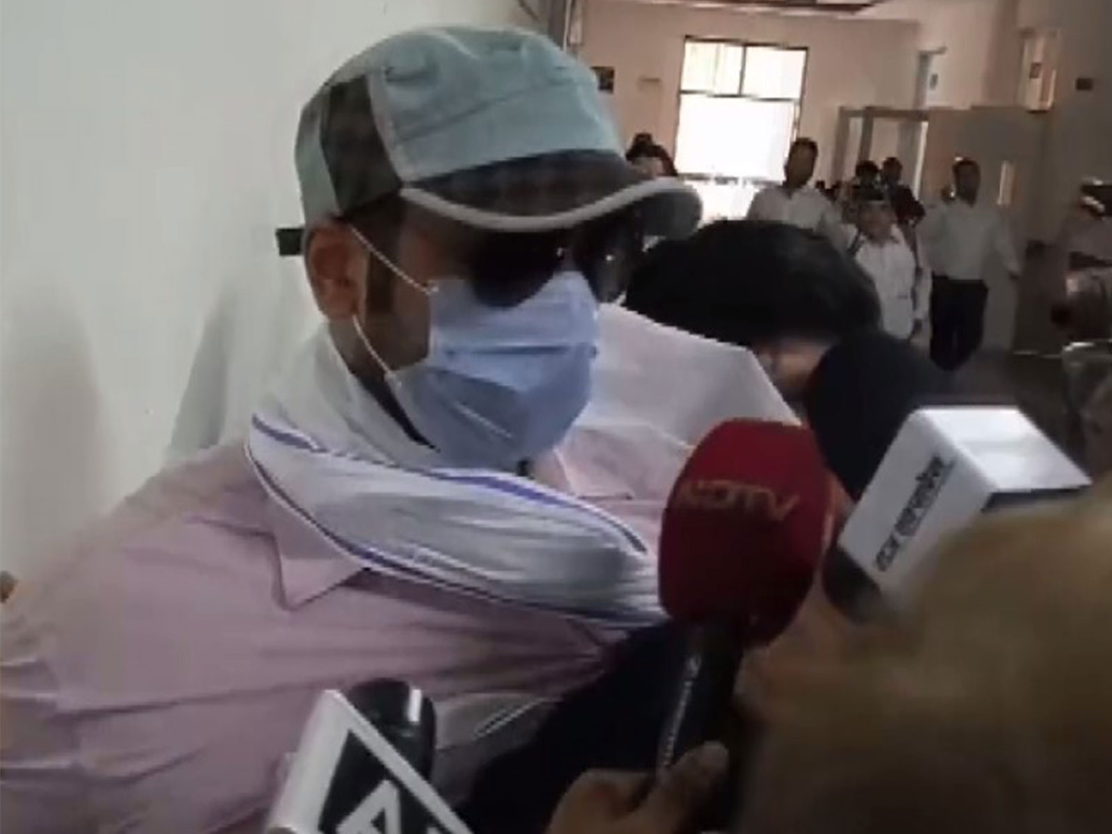 Twisha Sharma's husband Samarth Singh arrives at Jabalpur court (Photo/ANI)