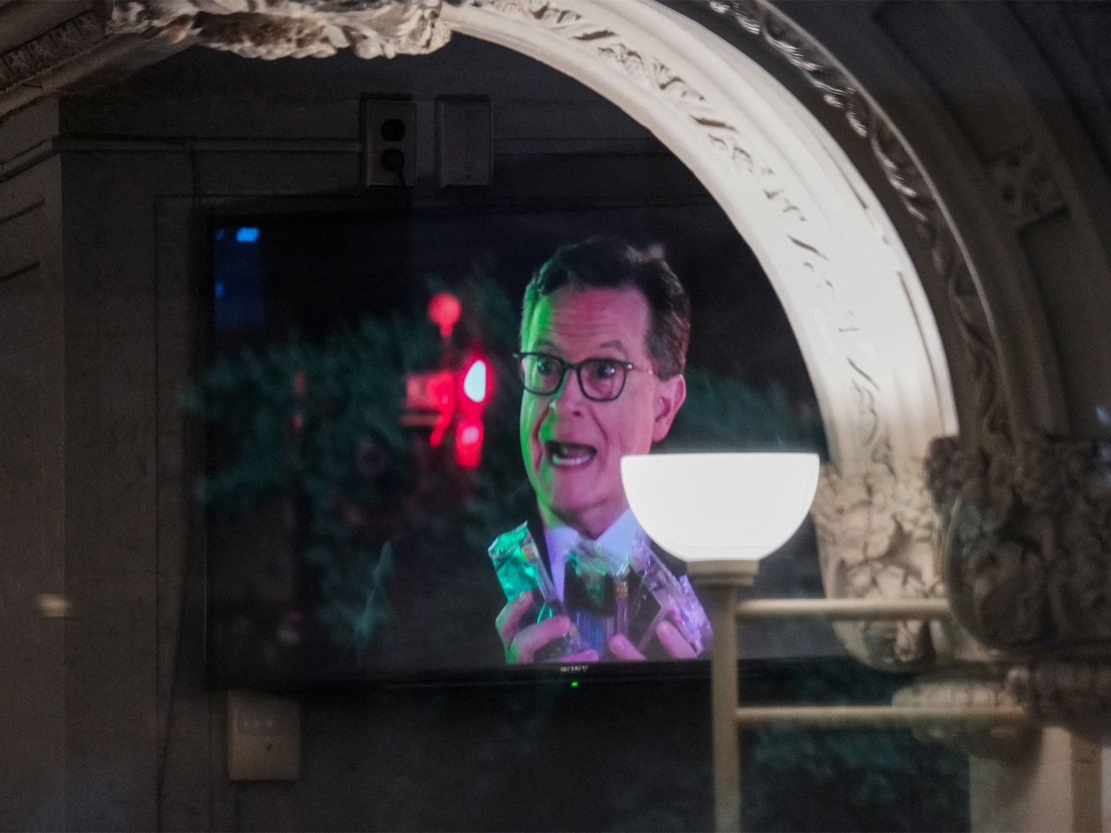 The Late Show host Stephen Colbert (Photo/Reuters)
