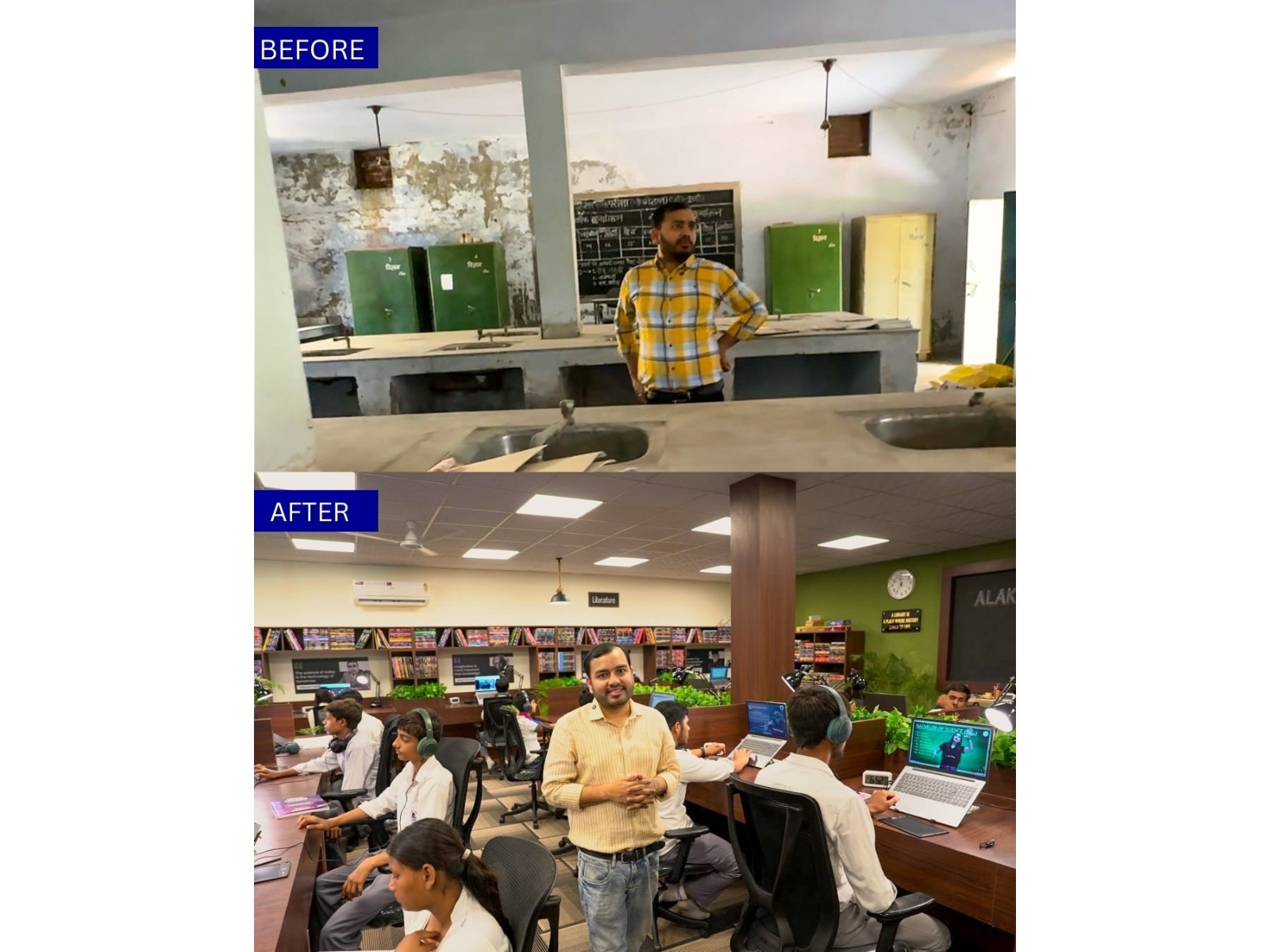 Alakh Pandey Supports Grassroot’s Free Education, Funds Digital Library in Village for Competitive Exam Aspirants