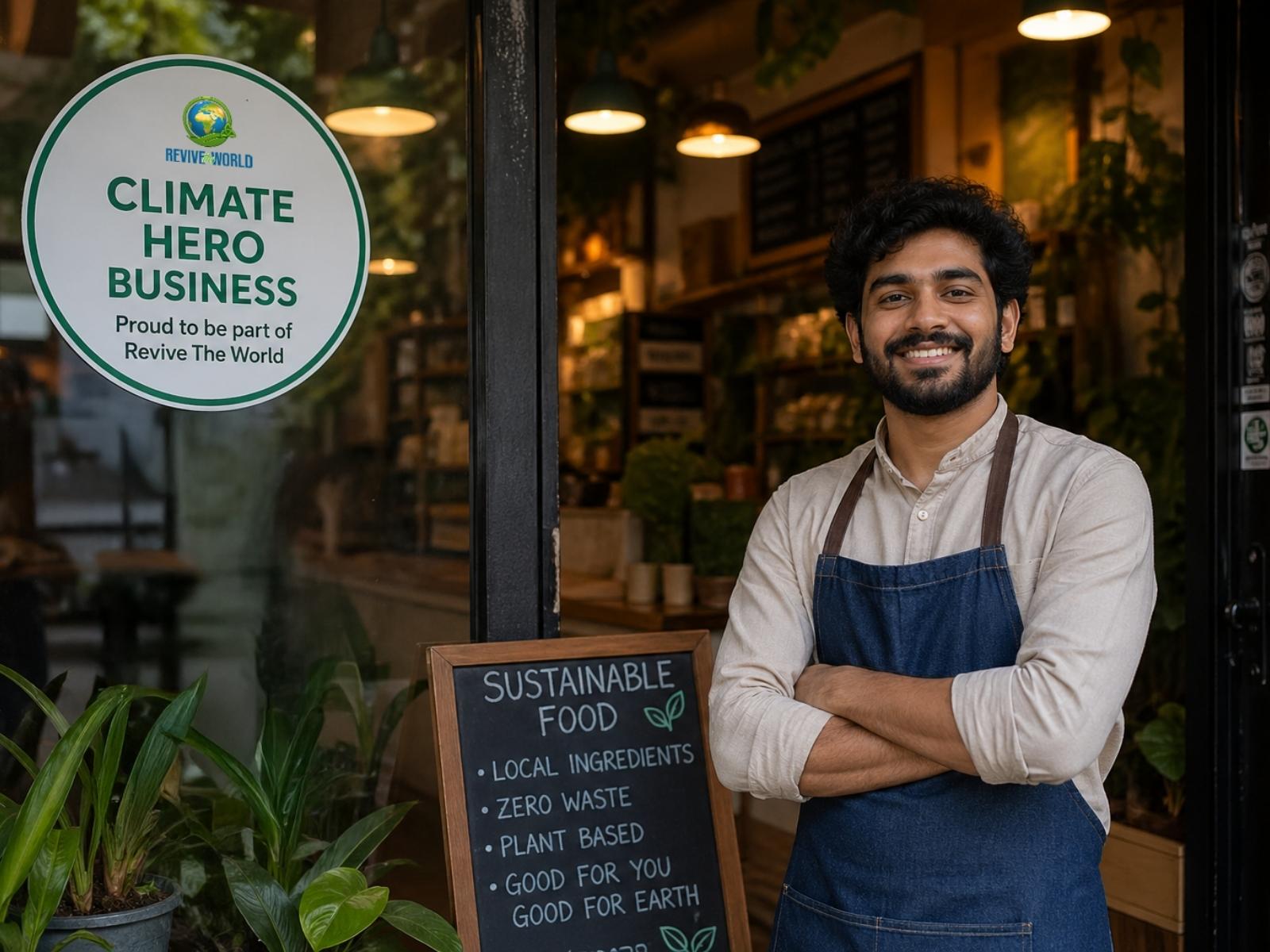 Businesses Across India Begin Adopting a New Identity: “Climate Hero Businesses” Businesses Across India Begin Adopting a New Identity: “Climate Hero Businesses”
