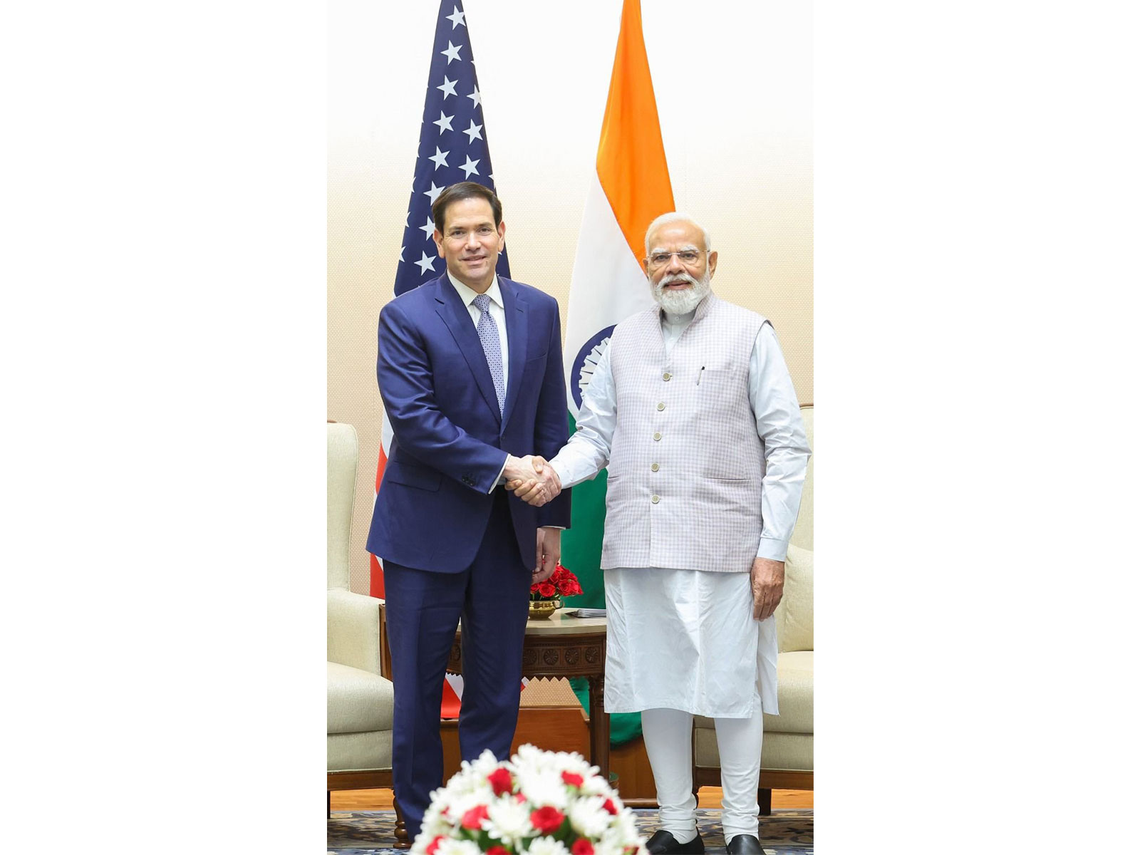 US Secretary of State Marco Rubio and Prime Minister Narendra Modi (Photo/X@NarendraModi)